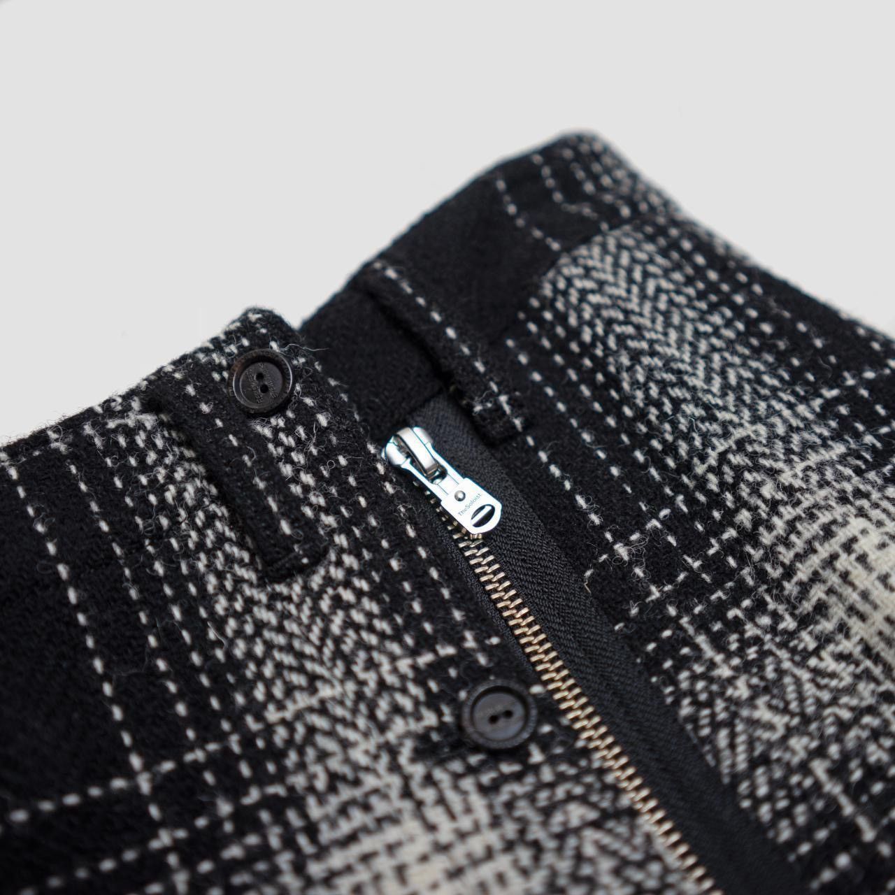 Takahiromiyashita The Soloist. Fall 2020 Harris Tweed Ombre Skirt Culottes Size US 32 / EU 48 - 5 Thumbnail