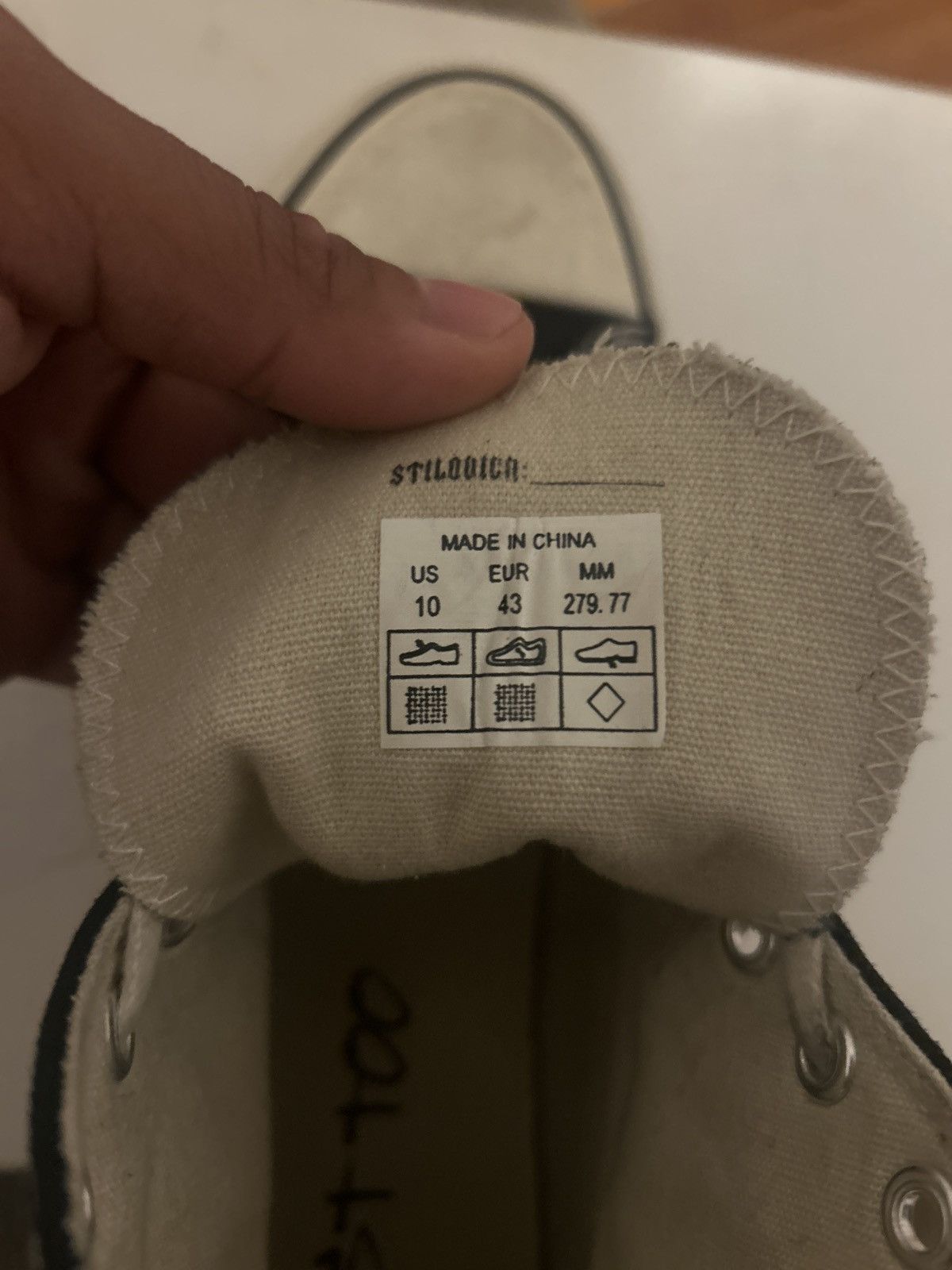Ammo Stilo Ammo Stilo “Lost Too” Converse Size US 8.5 / EU 41-42 - 6 Thumbnail