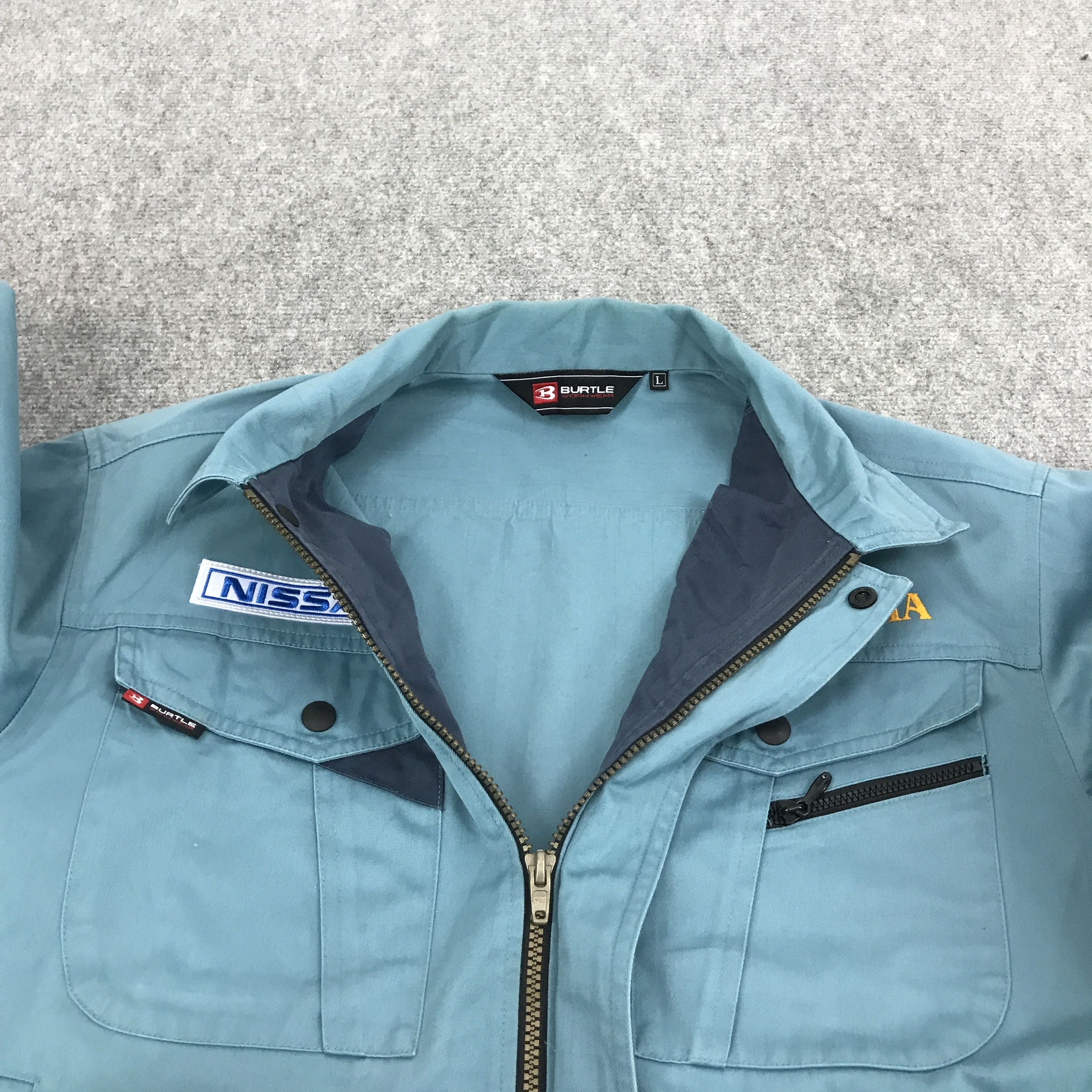 Gear for Sports × Japanese Brand VTG NISSAN RACING KAWASHIMA WORK UNIFORM JACKET Size US L / EU 52-54 / 3 - 8 Thumbnail
