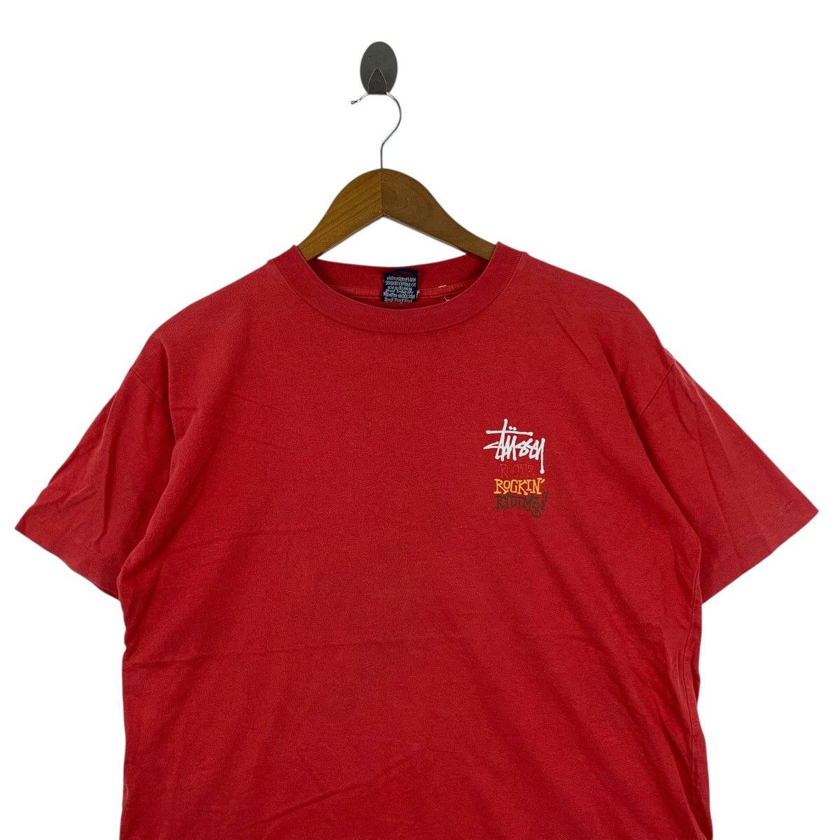 Stussy Vintage 90s STUSSY USA REGGAE Rootz Rockin Rydims TShirt Size US XS / EU 42 / 0 - 4 Thumbnail