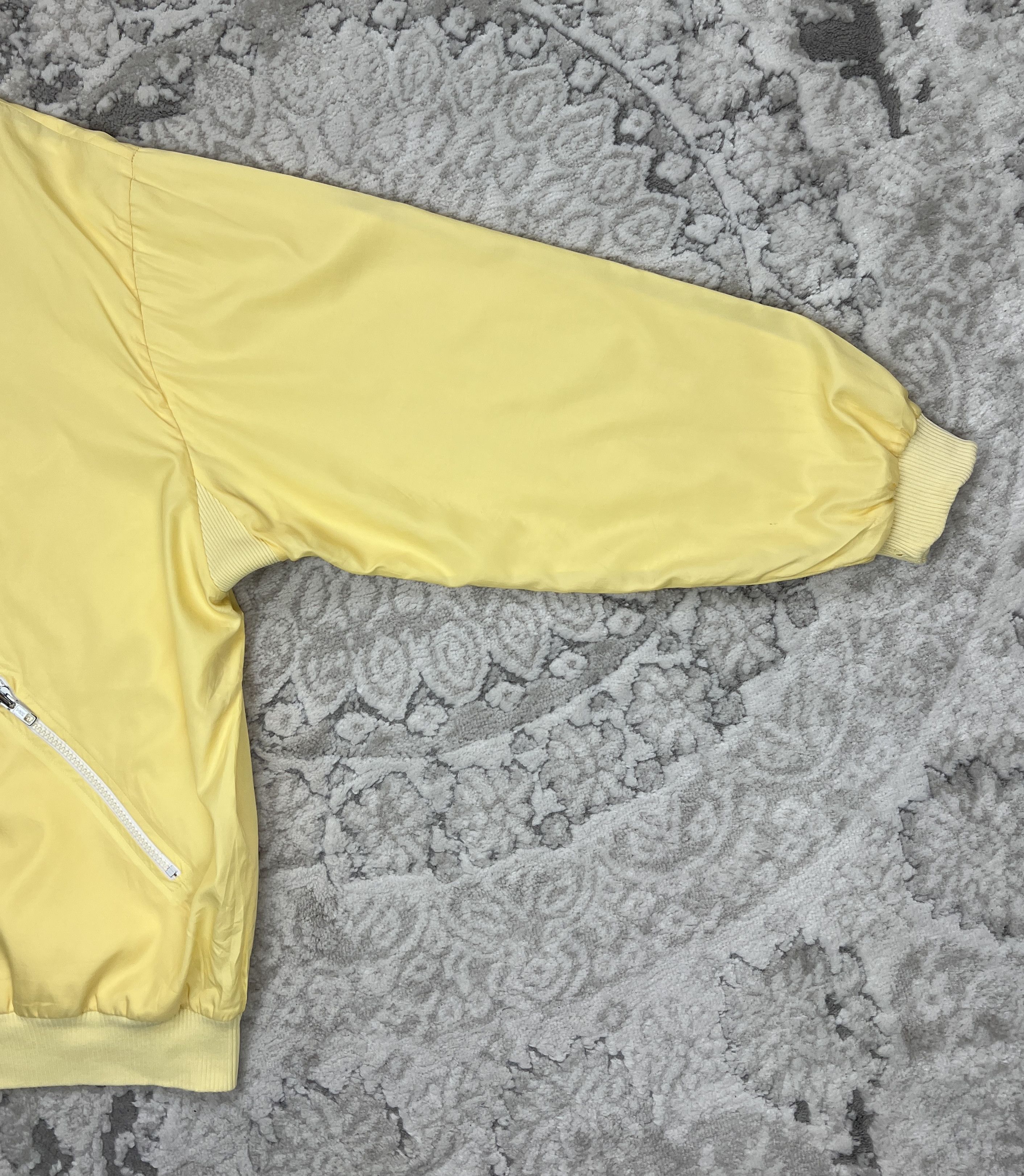 Lacoste Vintage Lacoste Chemise Bomber Jacket Yellow Made in France Size US L / EU 52-54 / 3 - 21 Thumbnail
