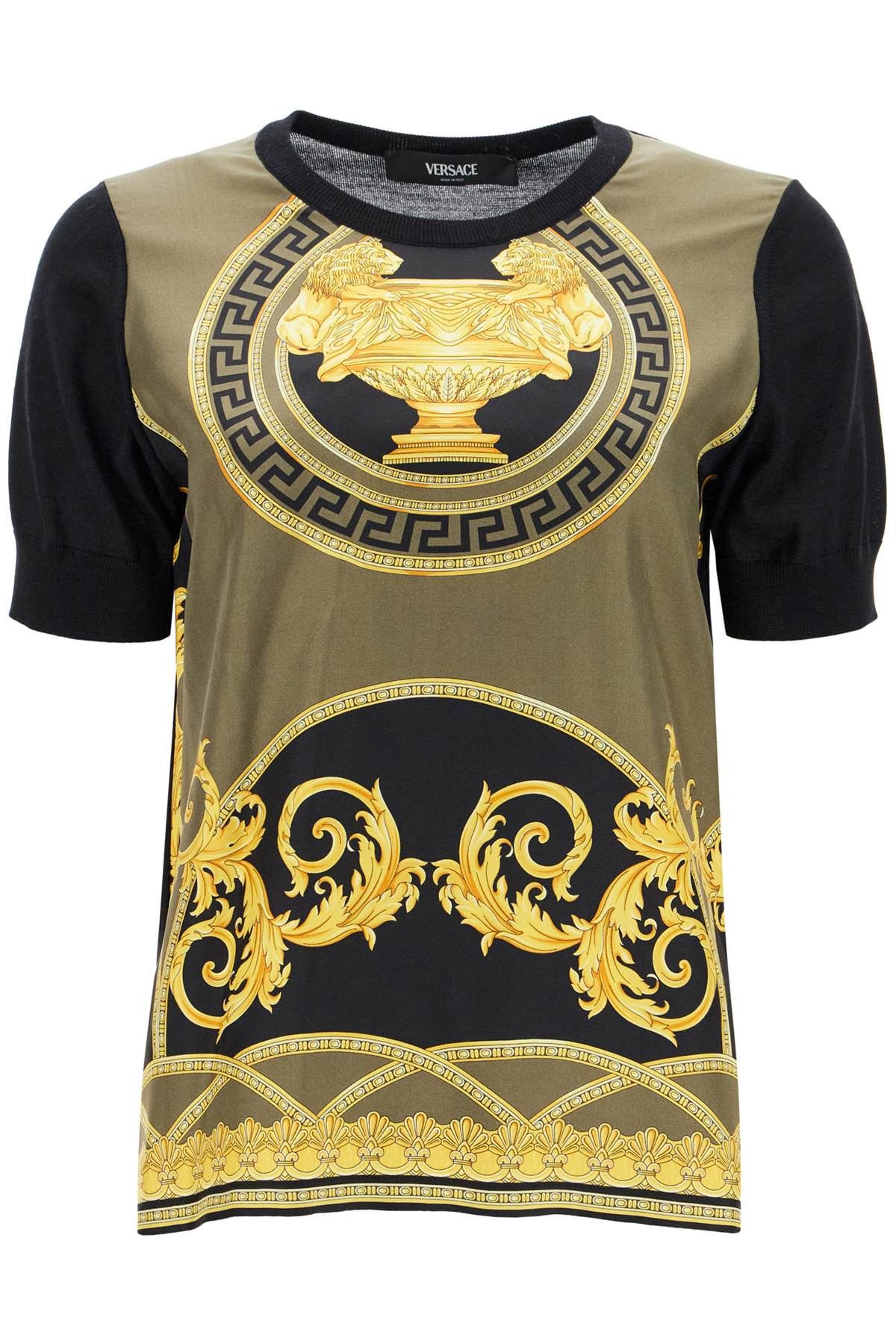 Versace VERSACE Knitted T-Shirt 'The Cup Of The Size S / US 4 / IT 40 - 1 Thumbnail
