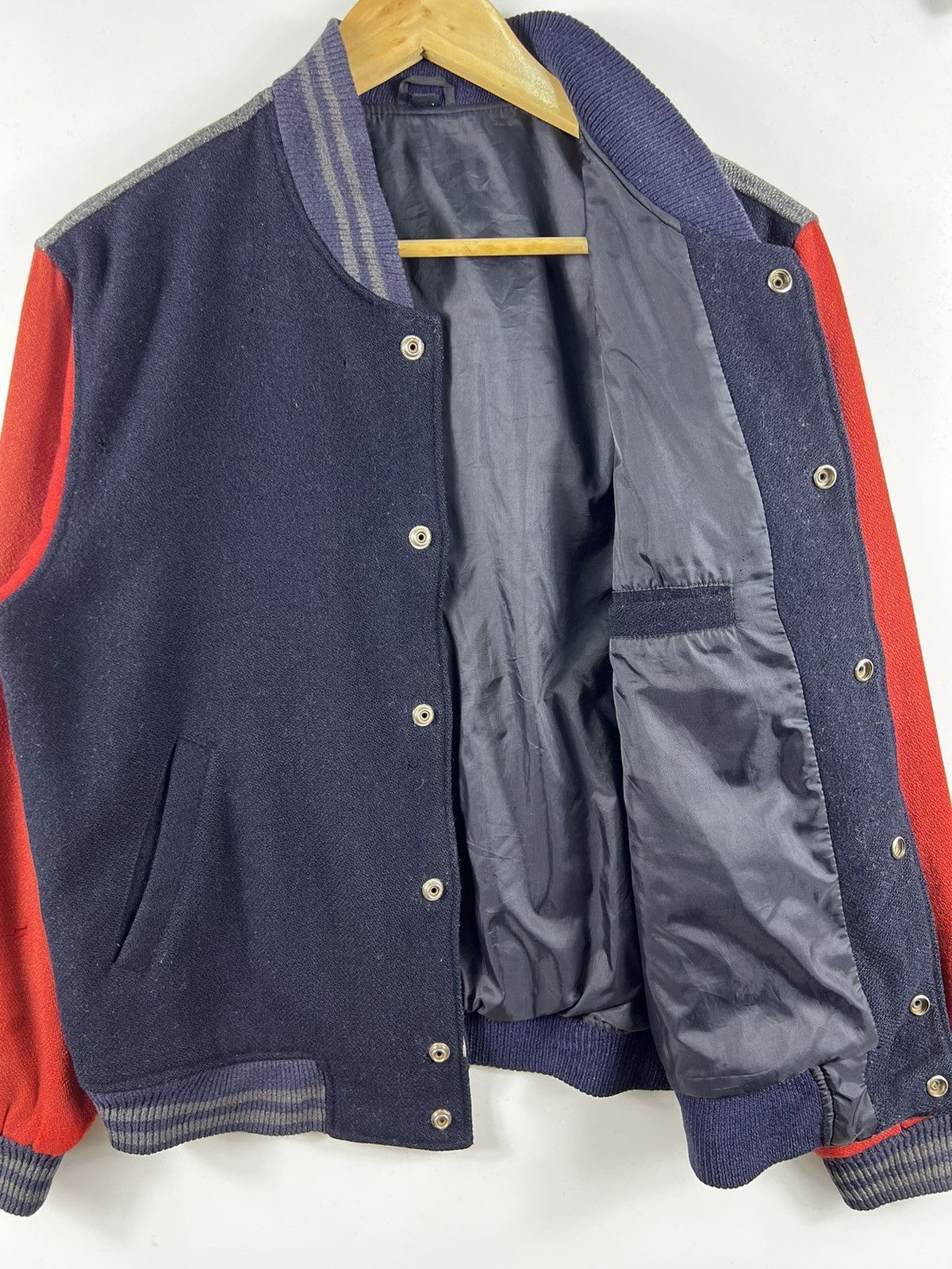 Vintage 🔥 Vintage MADE IN USA BOSTON UNIV. VARSITY WOOL JACKET Size US S / EU 44-46 / 1 - 12 Thumbnail