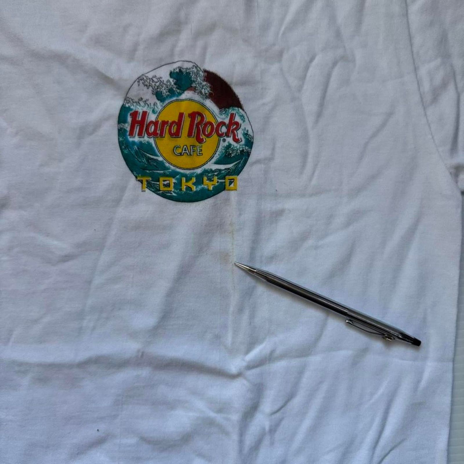 Hard Rock Cafe VTG 1995 Hard Rock Cafe Tokyo Great Wave Samurai Mens Large Size US L / EU 52-54 / 3 - 3 Thumbnail