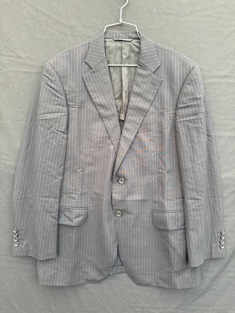 Other D'URBAN Grey Pinstripe 2 Piece Suit Made in Japan Size US L / EU 52-54 / 3 - 5 Thumbnail