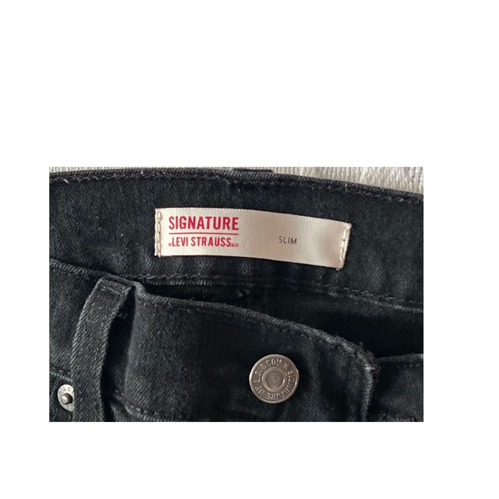 Levi's Levi's Signature Slim Jeans, 30x32 Size US 30 / EU 46 - 3 Thumbnail