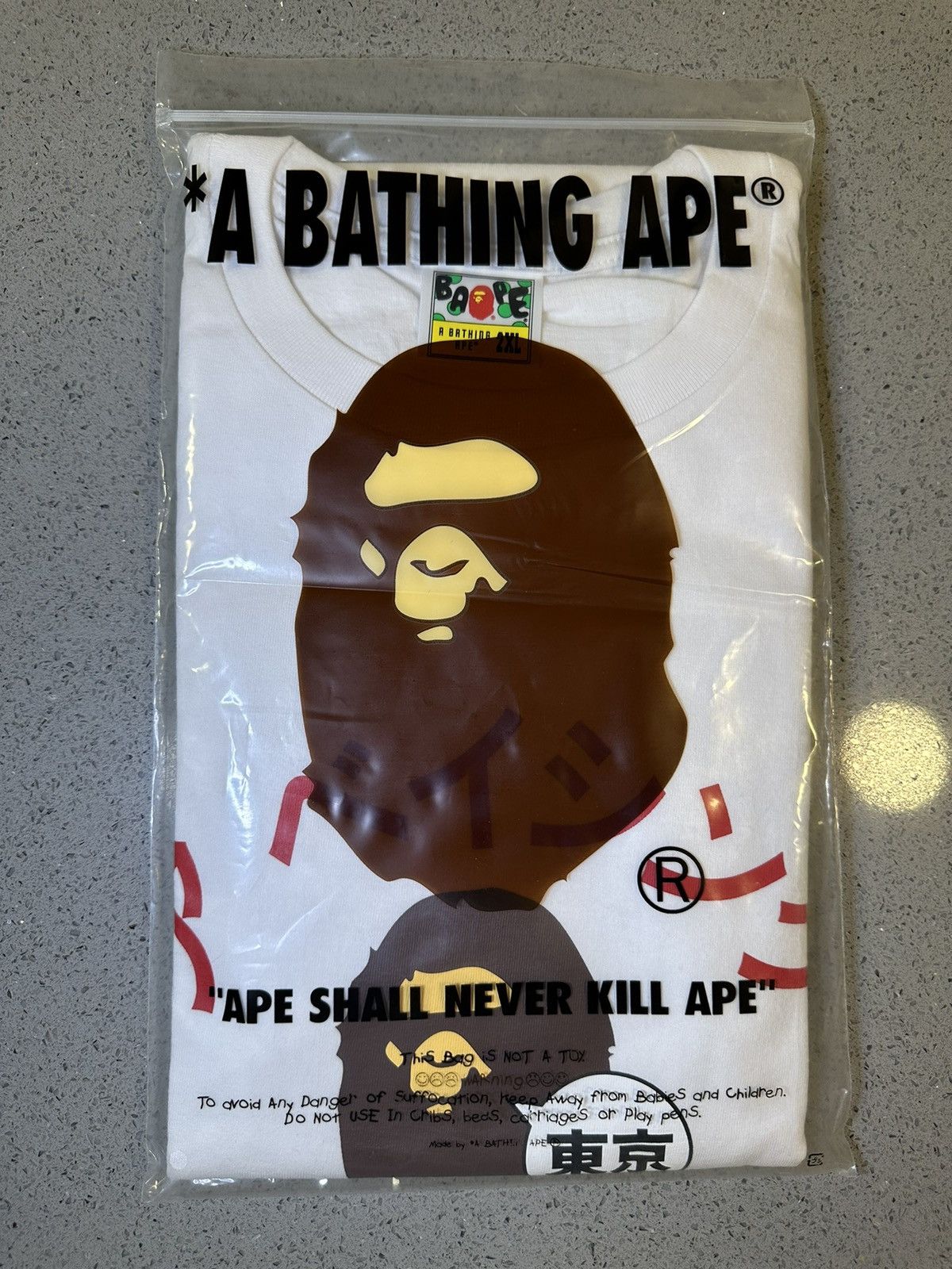 Bape Tokyo Exclusive BAPE Japan Katakana College City Tee Size US XXL / EU 58 / 5 - 3 Thumbnail