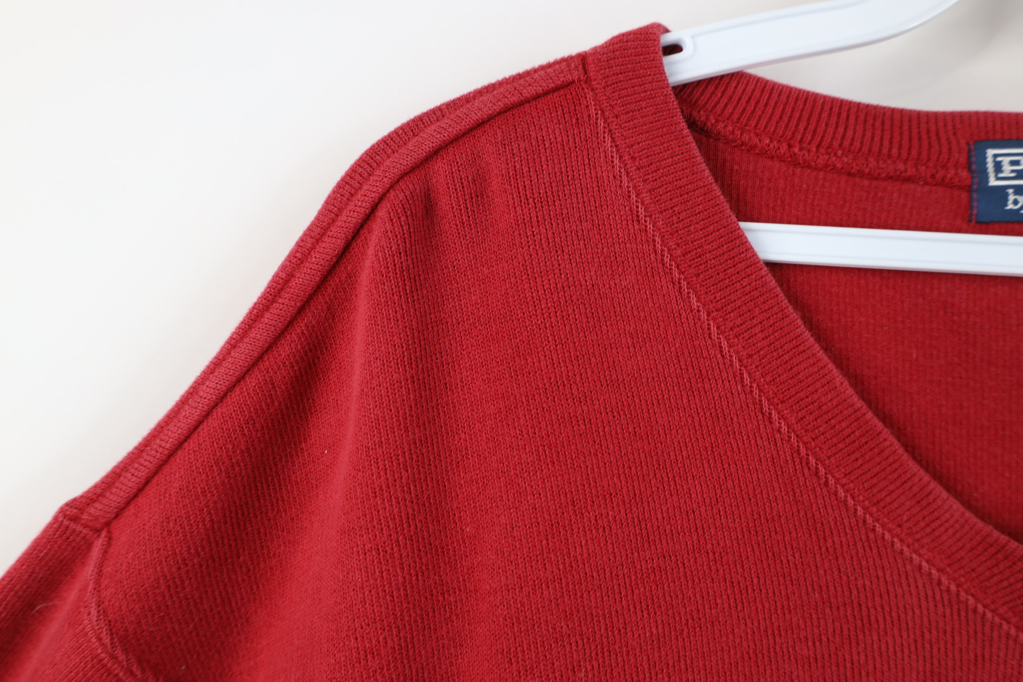 Polo Ralph Lauren Vintage 90s Ralph Lauren Cotton Ribbed Knit Sweater Size US XXL / EU 58 / 5 - 7 Thumbnail