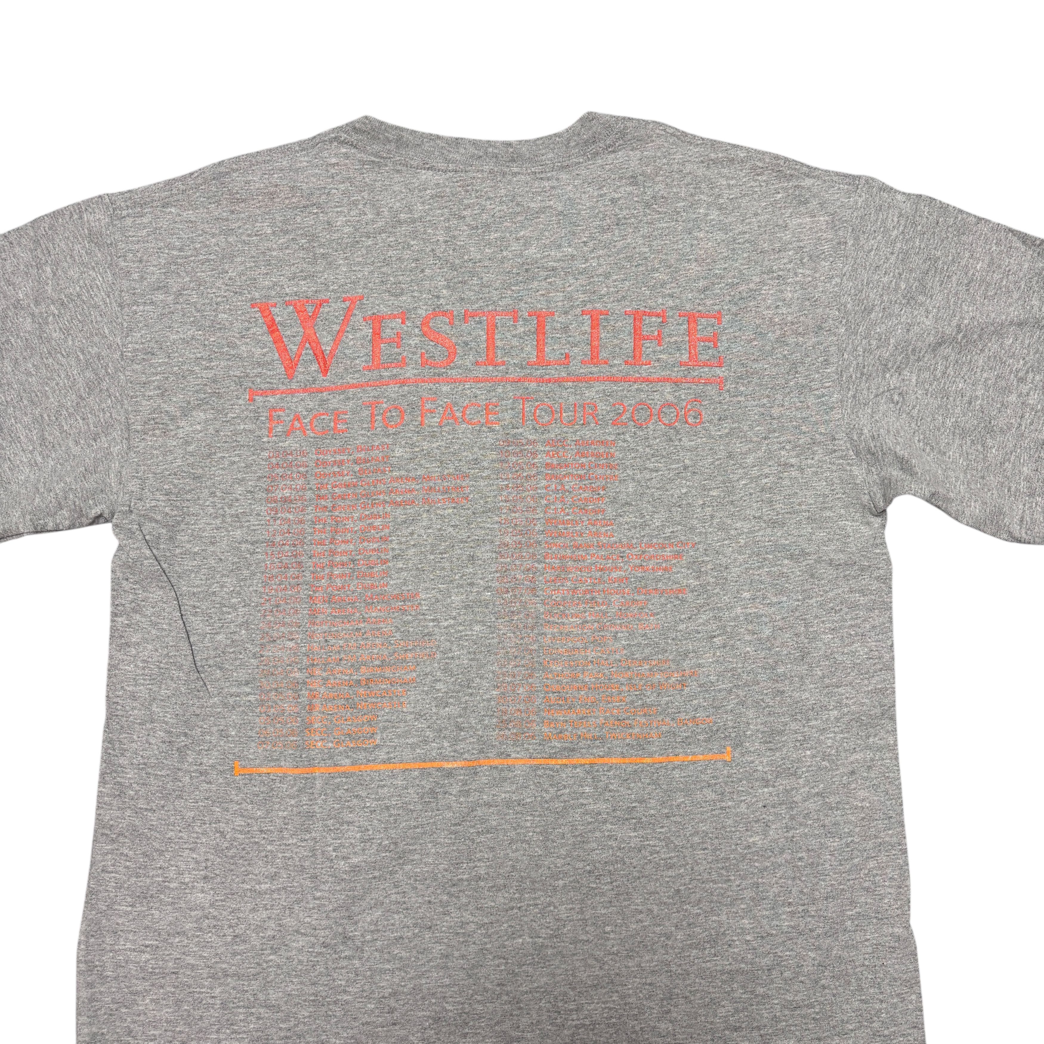 Band Tees × Vintage Vintage Westlife Shirt 00s Vintage Band Tees Backstreet Boys Size US M / EU 48-50 / 2 - 10 Thumbnail