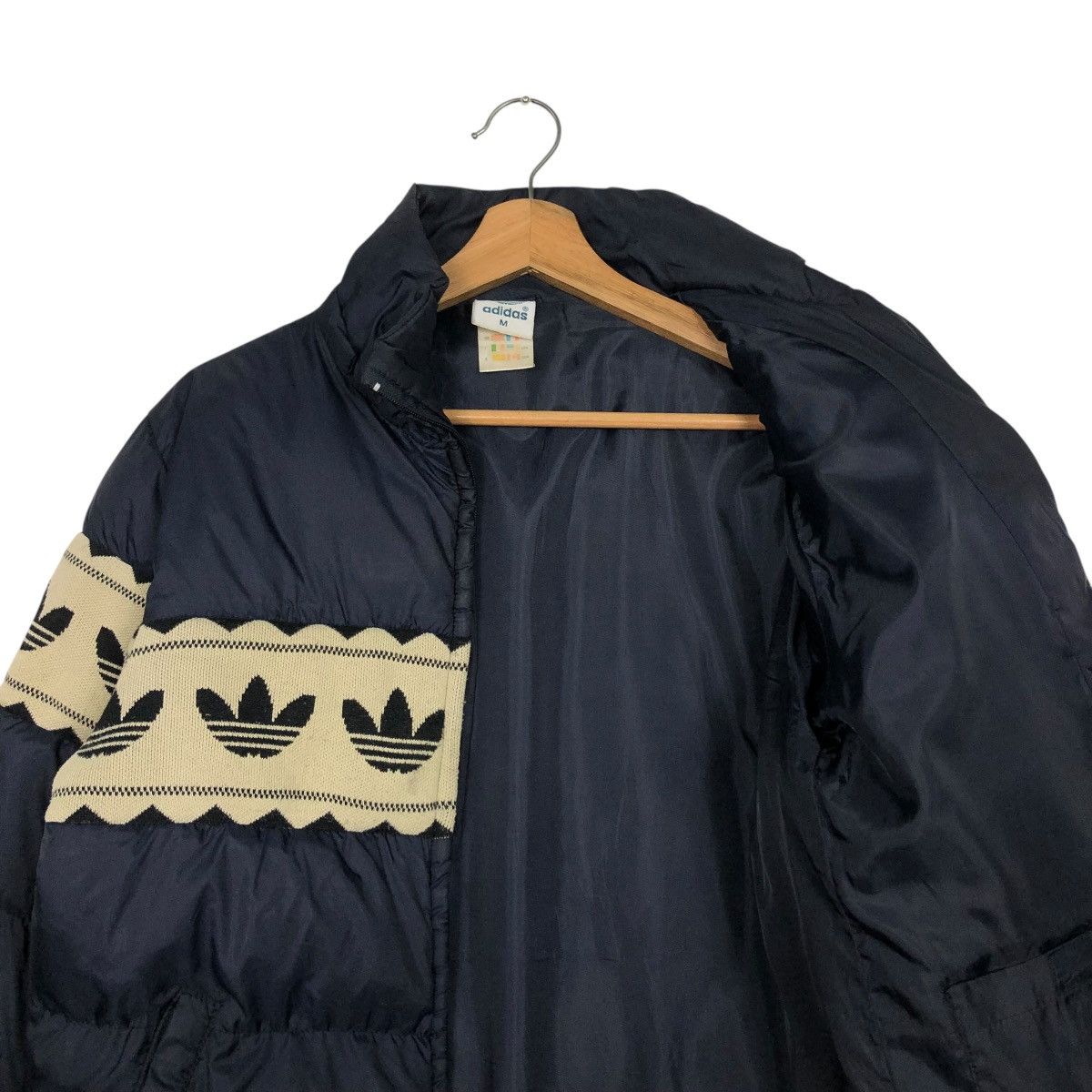 Adidas 🔥VINTAGE ADIDAD PUFFER JACKET QUILTED FULL PRINT Size US M / EU 48-50 / 2 - 14 Thumbnail