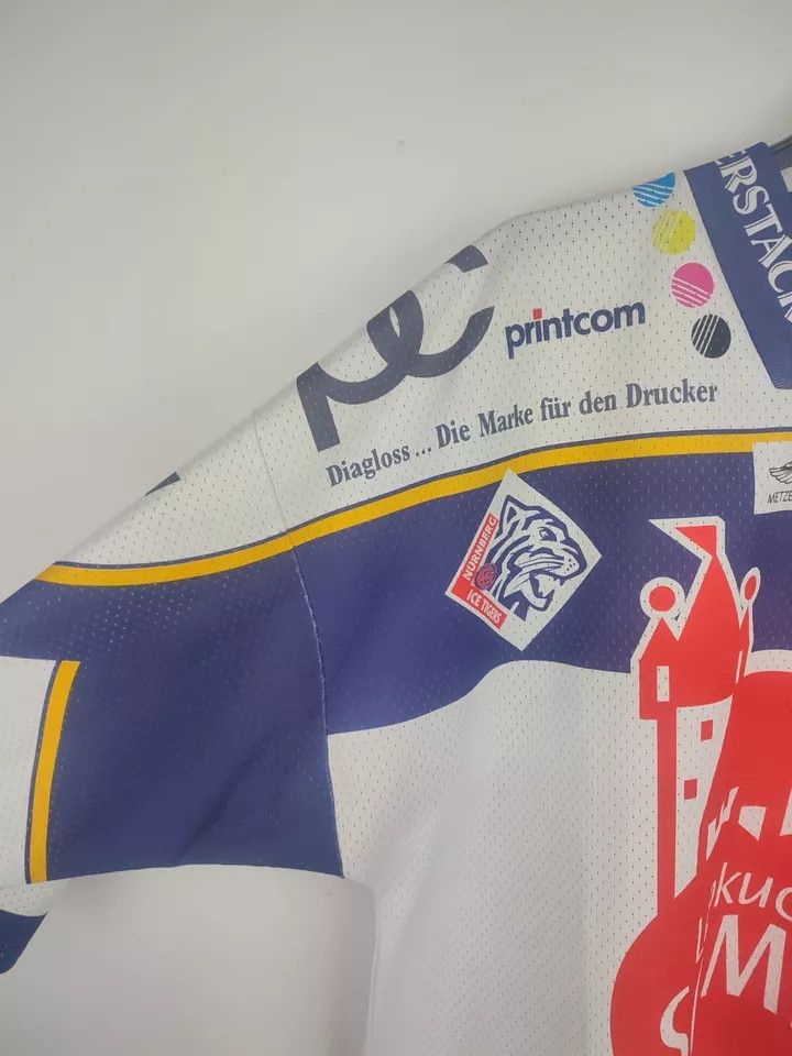 Vintage Vintage Ice Tigers Nuremberg play off 1999 #44 Grant Size US XXL / EU 58 / 5 - 6 Thumbnail