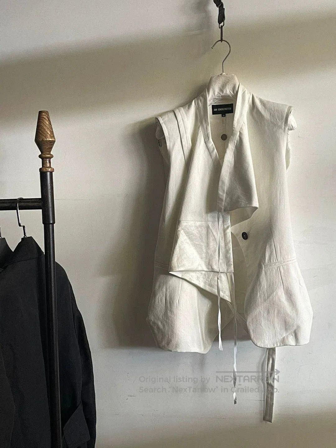 Ann Demeulemeester Ann Demeulemeester Sleeveless Top with Straps. Size S / US 4 / IT 40 - 5 Thumbnail