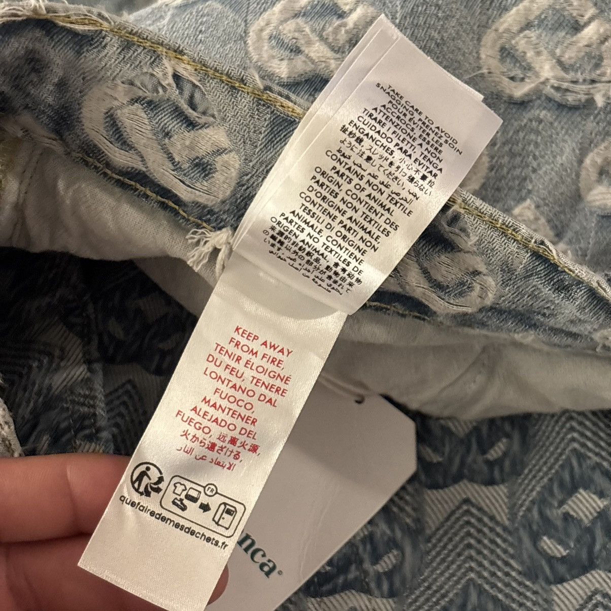 Casablanca Casablanca Monogram Indigo Jeans Size 38 Brand New Size US 38 / EU 54 - 12 Thumbnail