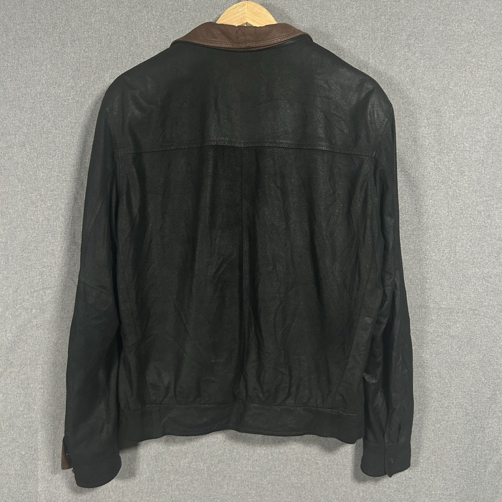 Remy Vintage 90s Remy Lambskin Leather Bomber Jacket Men’s 38 Size US M / EU 48-50 / 2 - 3 Thumbnail