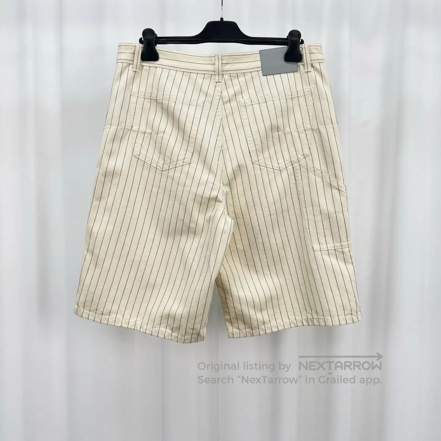 Dior Dior Embroidered letter striped cargo shorts| Size 33" - 2 Thumbnail