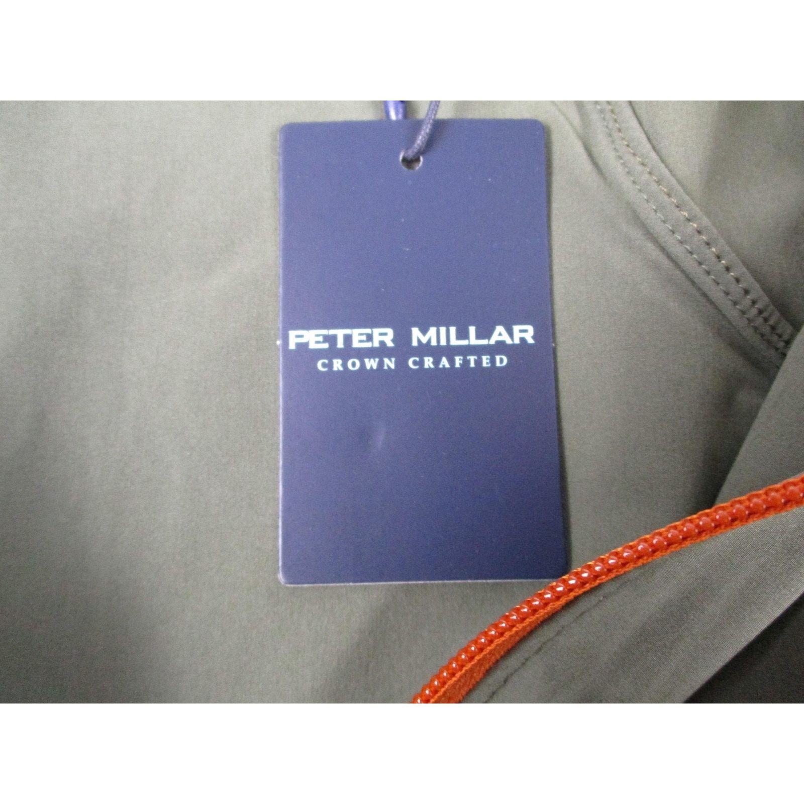 Peter Millar Peter Millar Crown Crafted Mens XL Green Golf Windbreaker Size US XL / EU 56 / 4 - 12 Thumbnail