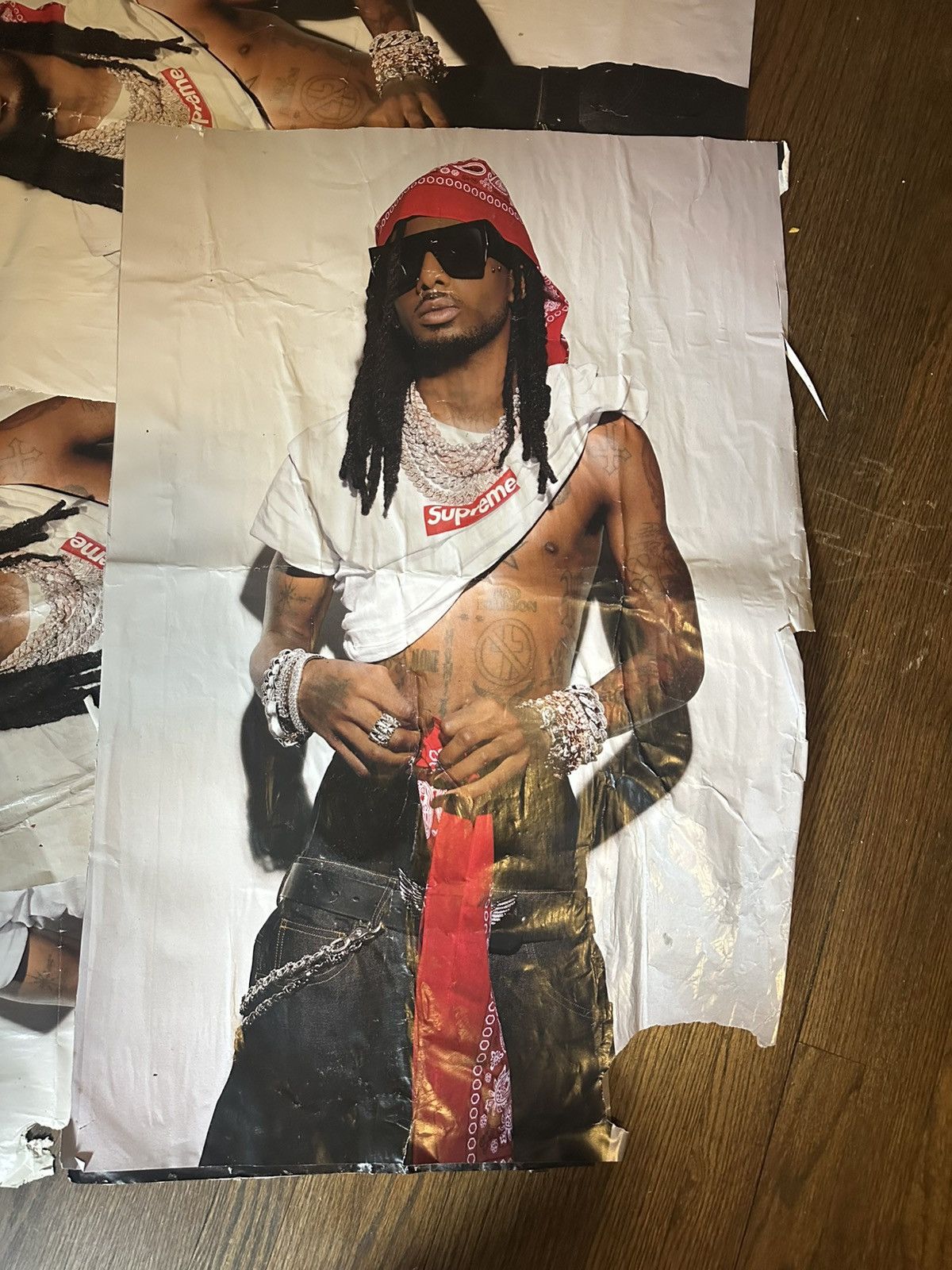 Supreme PlayBoi Carti Supreme Poster Size ONE SIZE - 2 Thumbnail