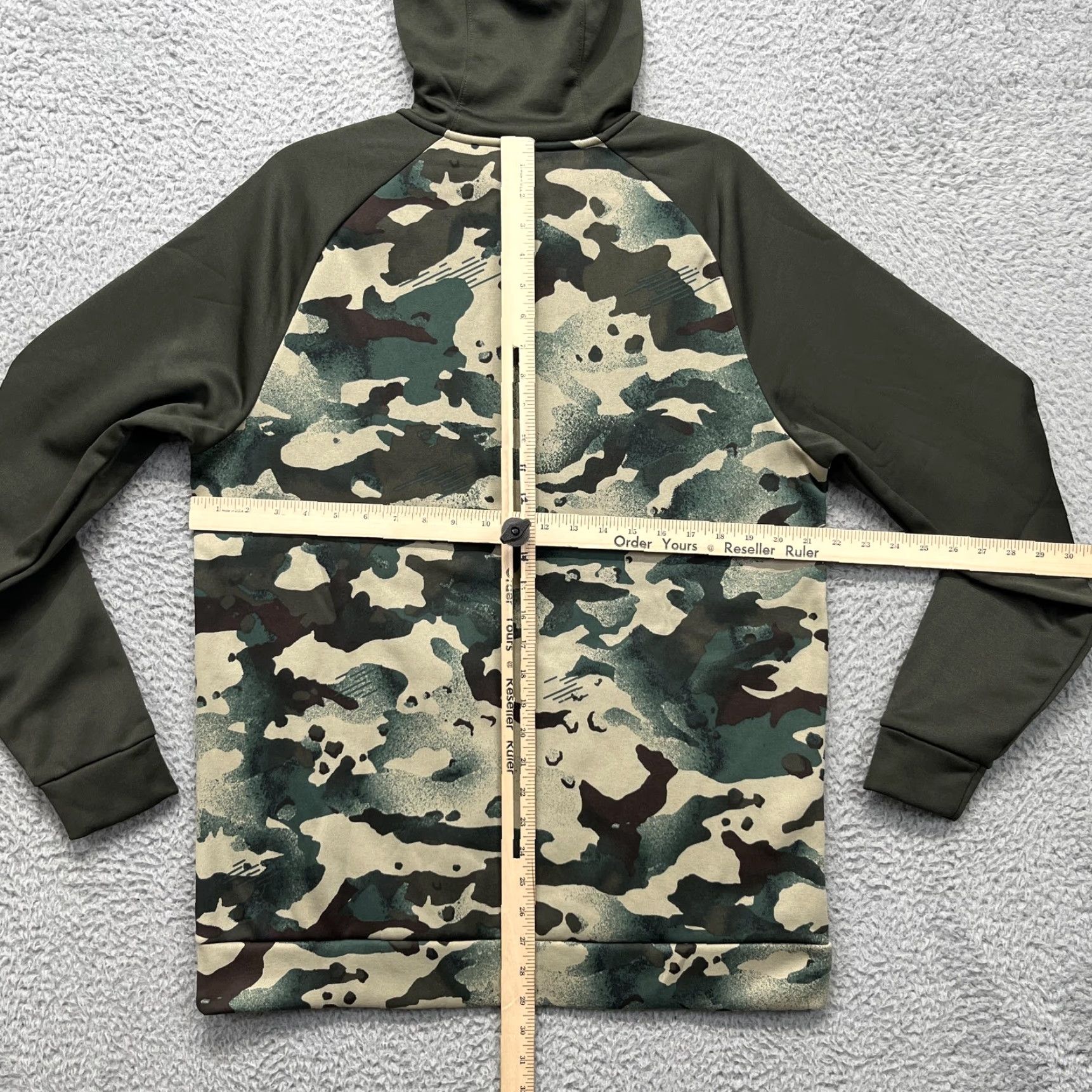 Nike Nike Therma Dri-FIT Hoodie Mens Medium Camo Pullover Fleece Training CU6241-355 Size US M / EU 48-50 / 2 - 6 Thumbnail