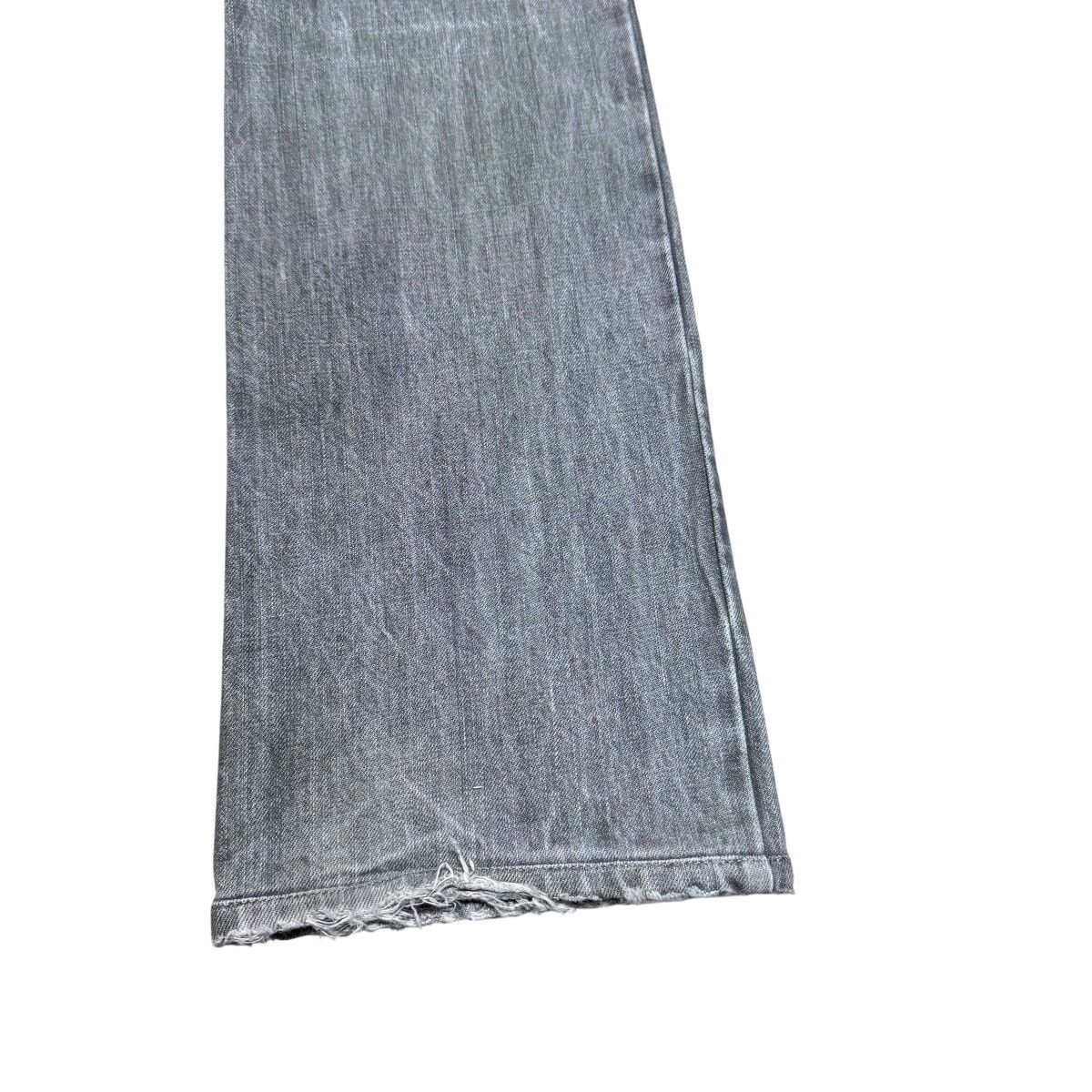 L7 Real Hip L7 Real Hip Grey Denim Flare Jeans Hedi Slimane Size US 32 / EU 48 - 15 Thumbnail