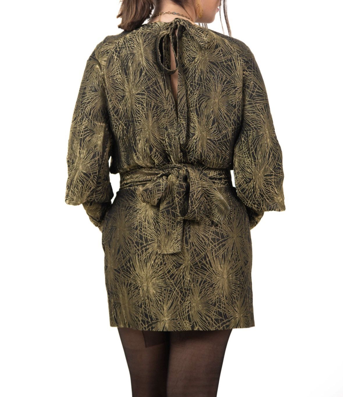 Saint Laurent Paris Saint Laurent “Golden Constellation” mini dress Size M / US 6-8 / IT 42-44 - 2 Thumbnail