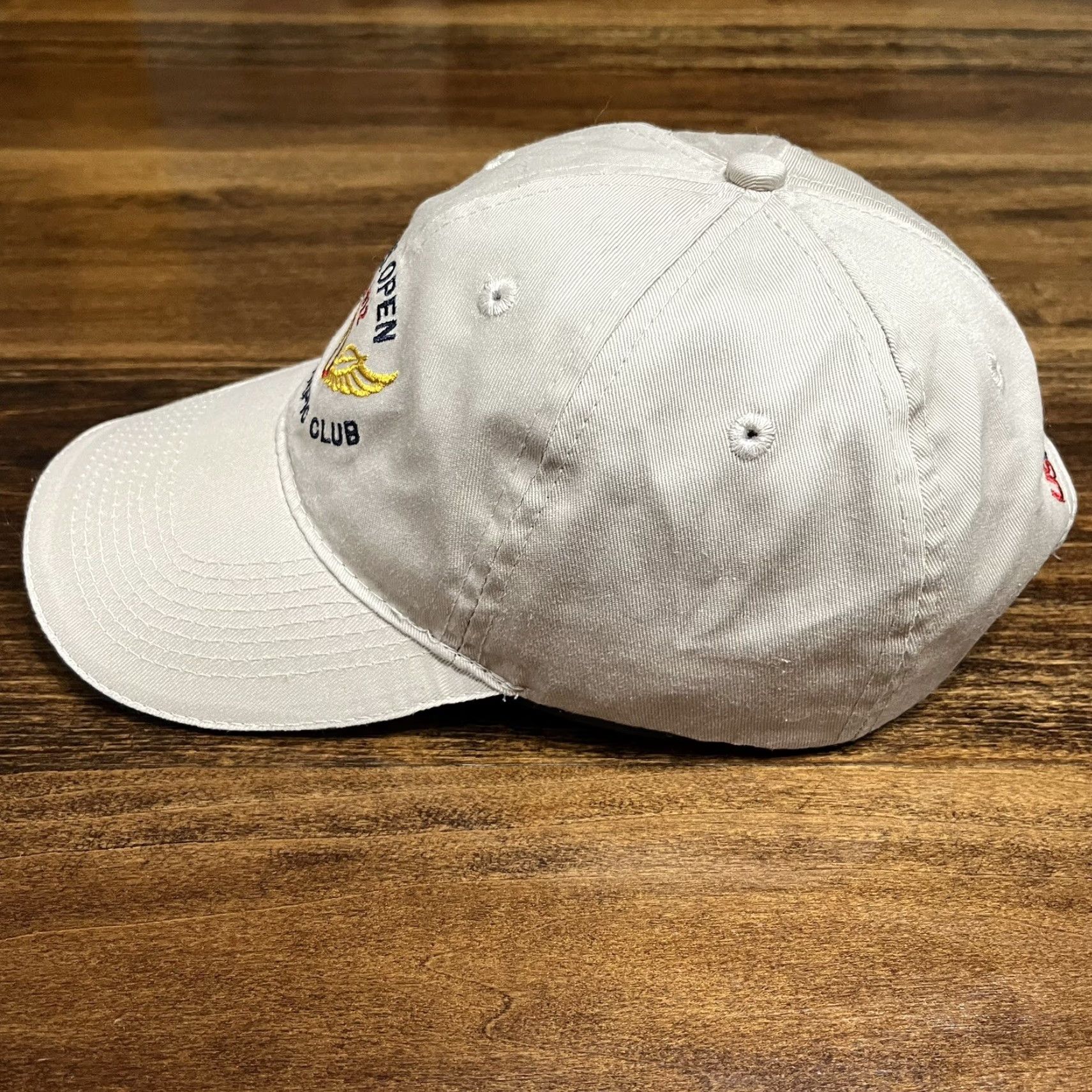 Vintage US Open Hat Cap 2012 The Olympic Club Strap Back USGA Member Adjustable Beige Men One Size Golf Hat Beig Size ONE SIZE - 3 Thumbnail