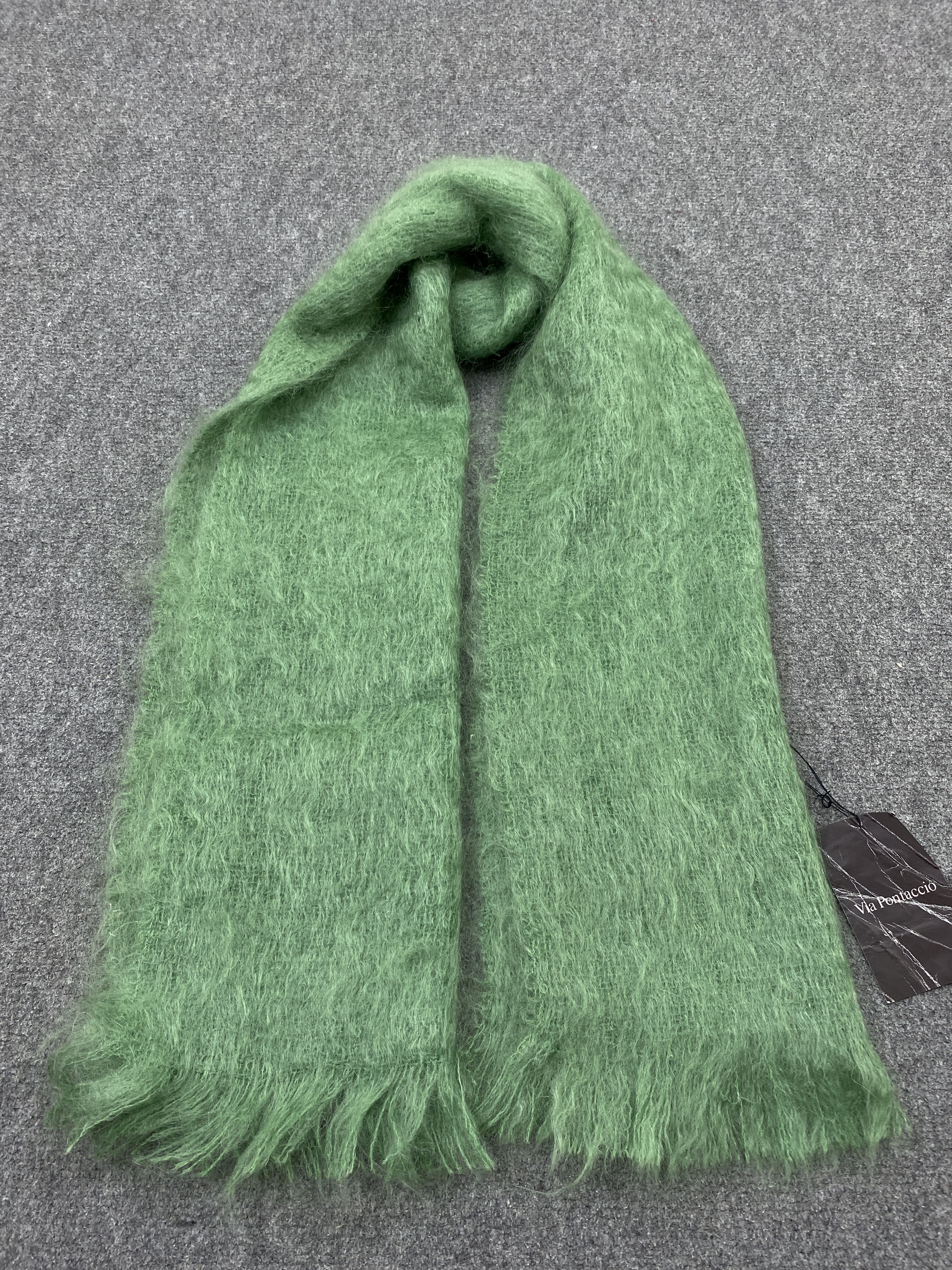 Other Via Pontaccio Mohair Scarf Muffler - SC0063 Size ONE SIZE - 2 Thumbnail