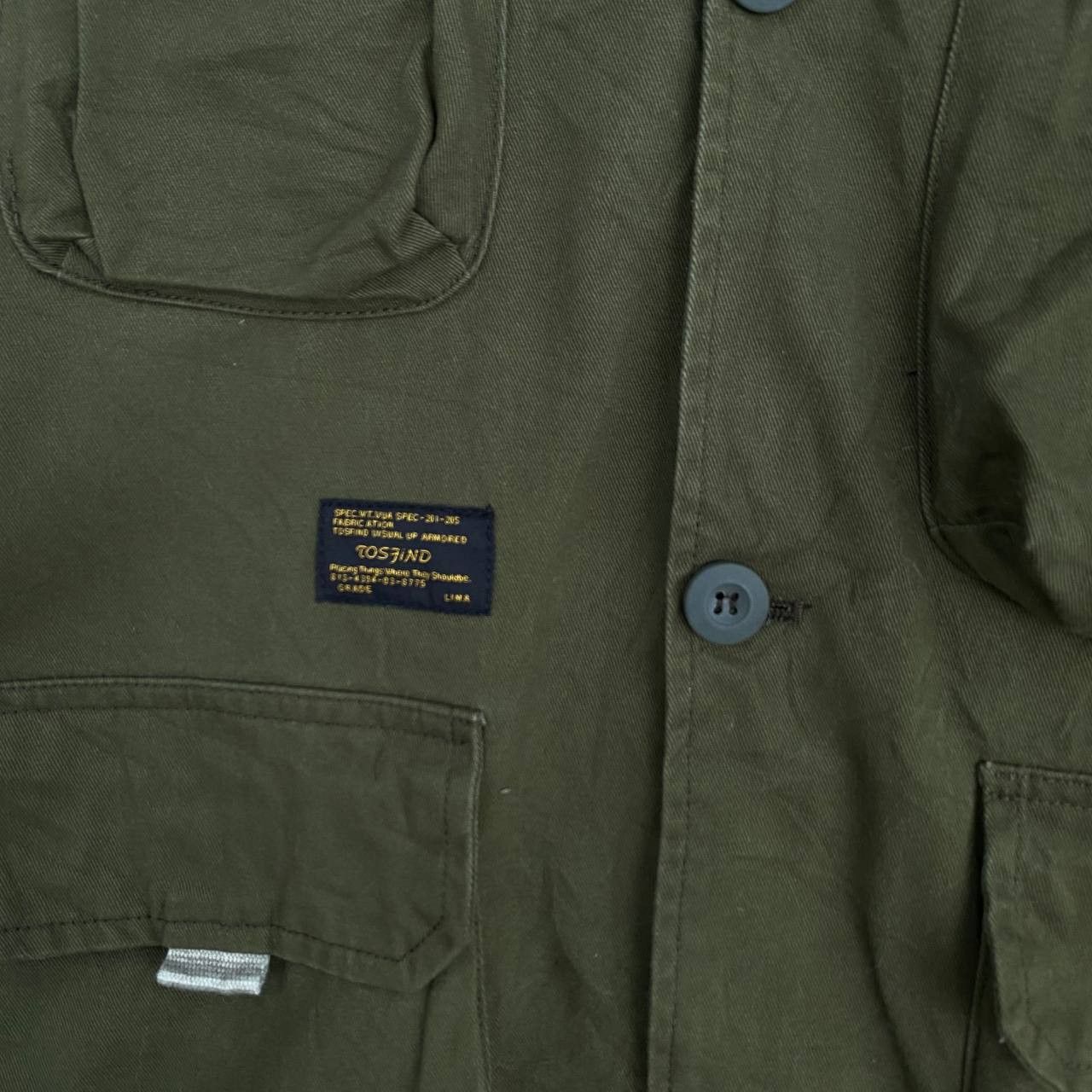Japanese Brand Green Cargo Tactical Pocket Techwear Jacket Size US L / EU 52-54 / 3 - 5 Thumbnail