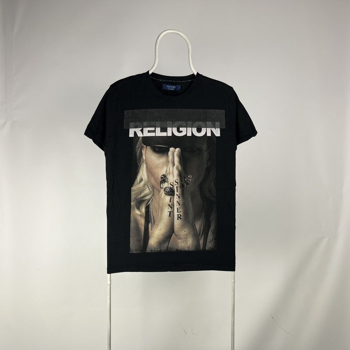 Japanese Brand Religion Saint Sinner T-shirt Size US M / EU 48-50 / 2 - 1 Thumbnail