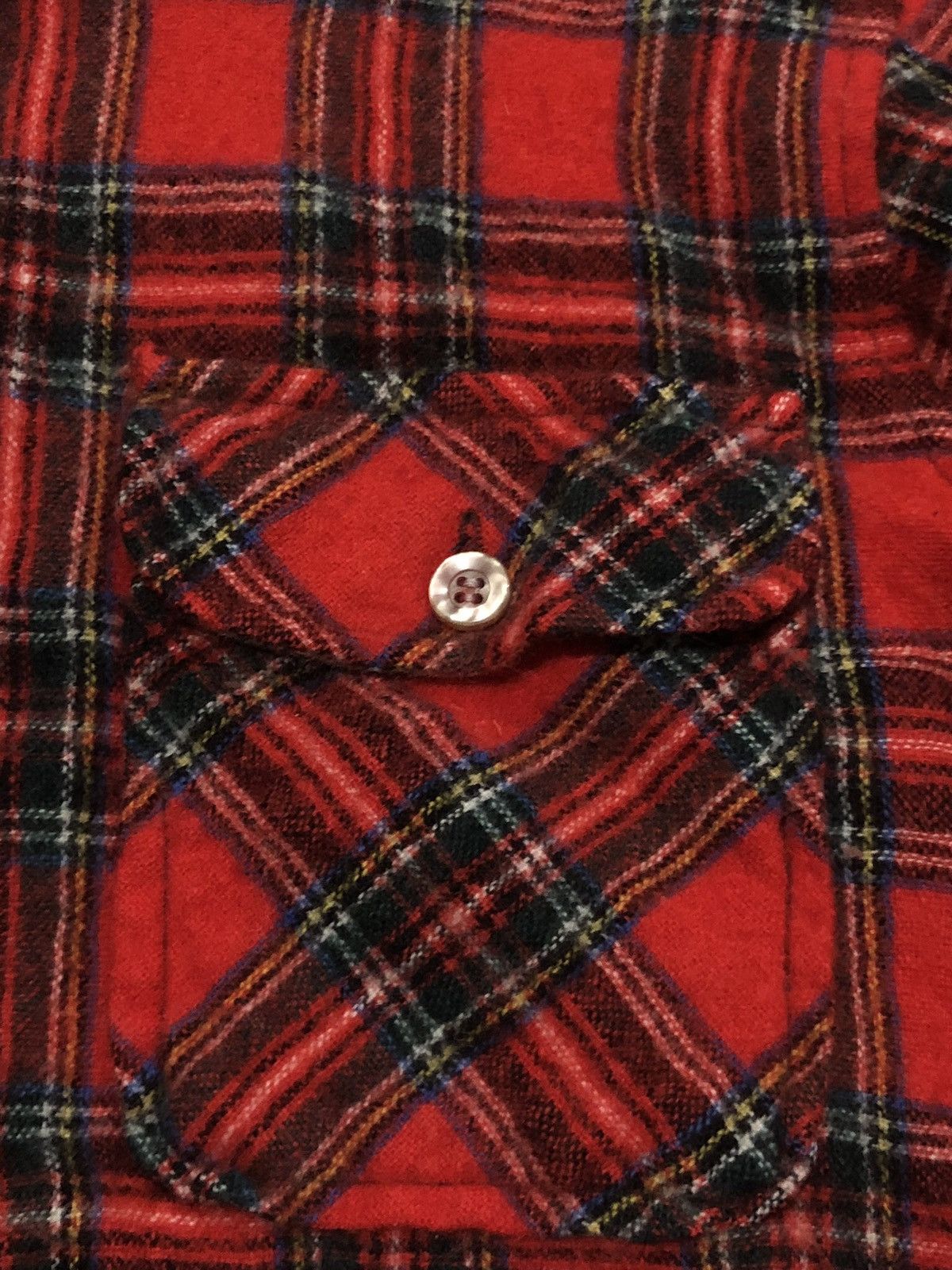 Vintage Vtg JCPenny Wool Blend Flannel Size US L / EU 52-54 / 3 - 2 Thumbnail