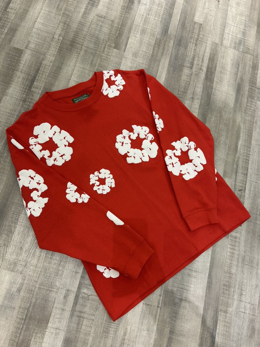 DENIM TEARS Denim Tears Cotton Wreath Long Sleeve Size US XL / EU 56 / 4 - 2 Thumbnail