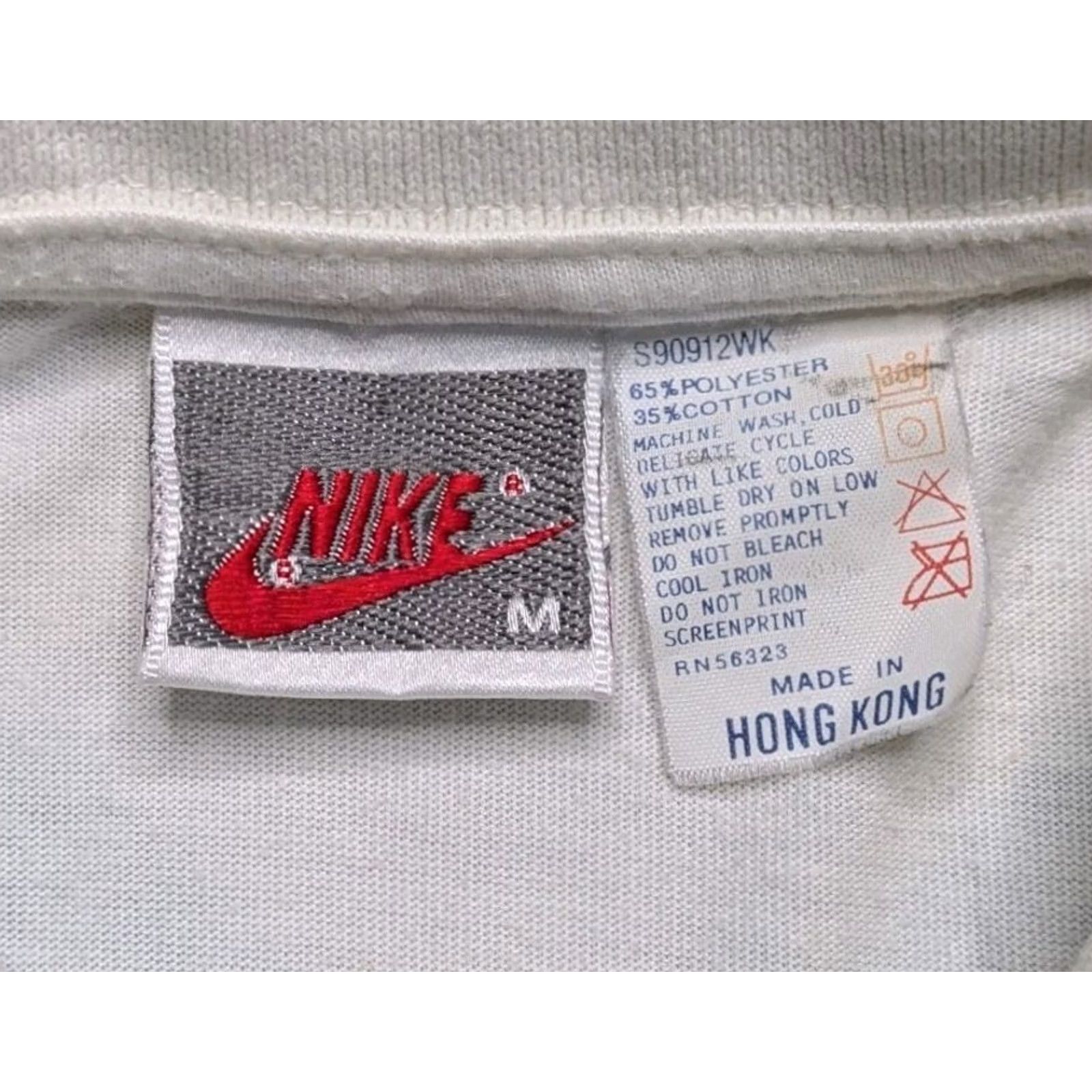 Nike VINTAGE Nike Challenge Court Andre Agassi Polo Tennis Shirt Single Stitch Medium Mens White Size US M / EU 48-50 / 2 - 5 Thumbnail