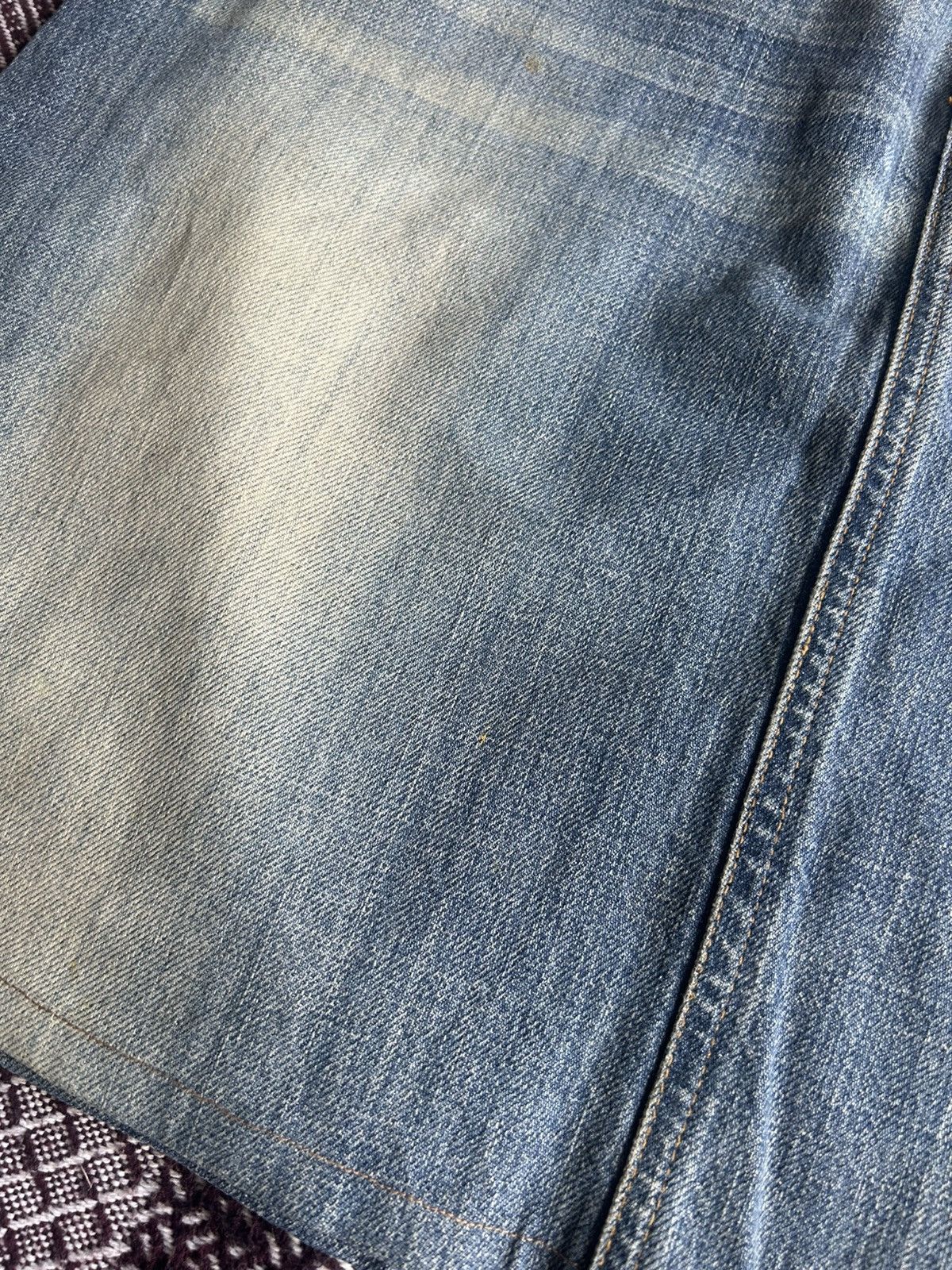 Polo Ralph Lauren Vintage Polo Ralph Lauren Knee Skirt Faded Jeans Streetwear Size 28" / US 6 / IT 42 - 7 Thumbnail