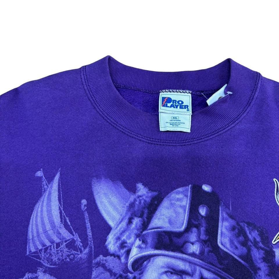 Vintage Vintage Vikings sweatshirt size: 2XL Size US XXL / EU 58 / 5 - 4 Thumbnail