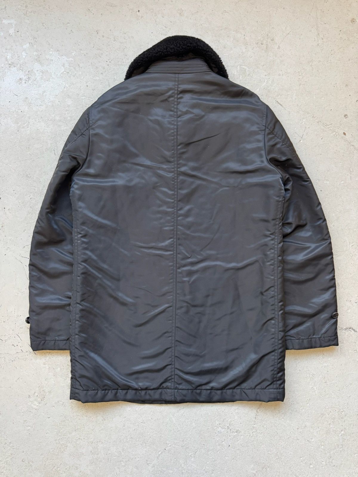 Comme des Garcons Homme Comme Des Garcons Homme AD2001 Fur Collar Coat Size US M / EU 48-50 / 2 - 4 Thumbnail