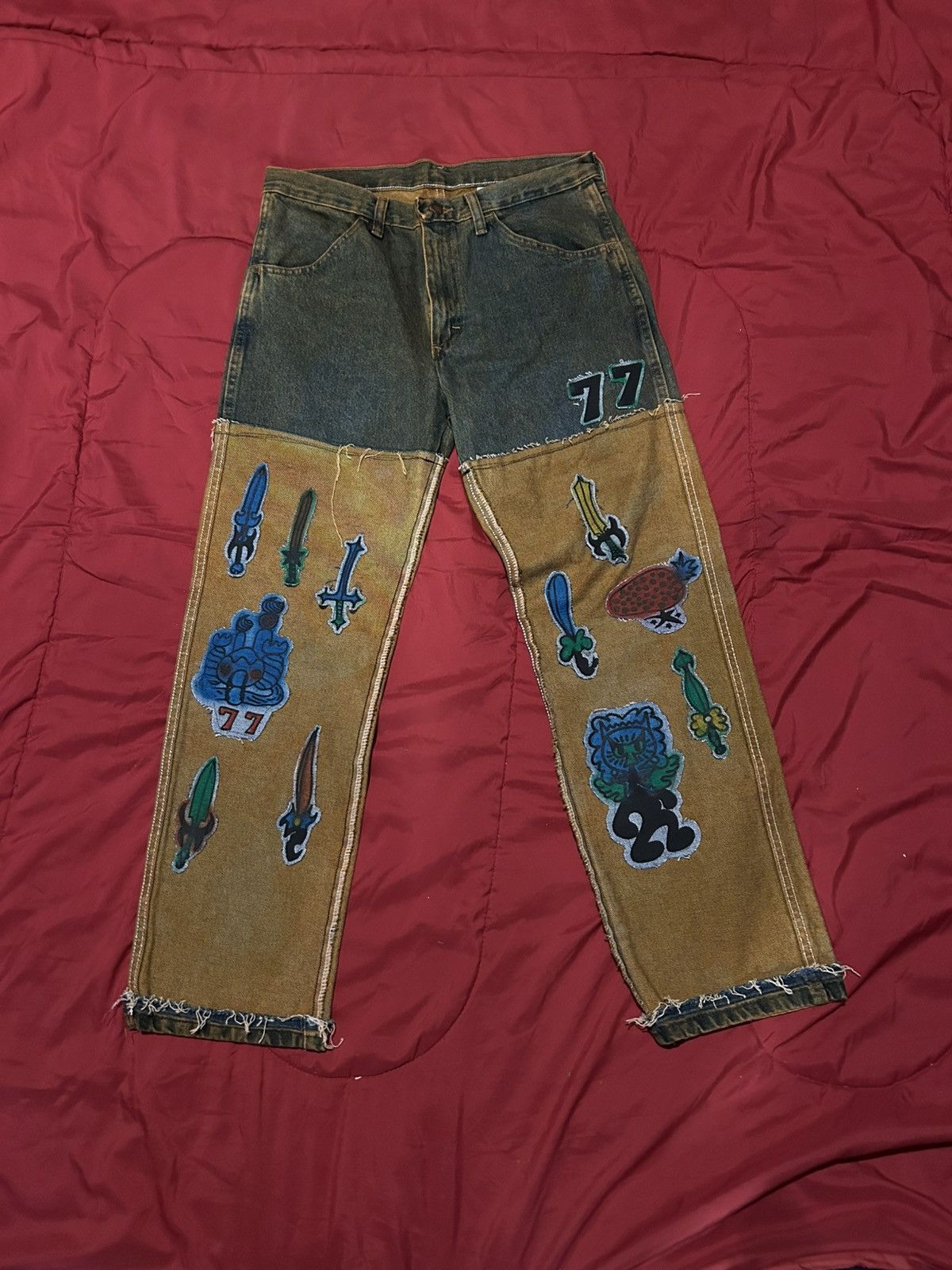 Other Hiero Maar Custom Denim pants Size US 33 - 1 Thumbnail