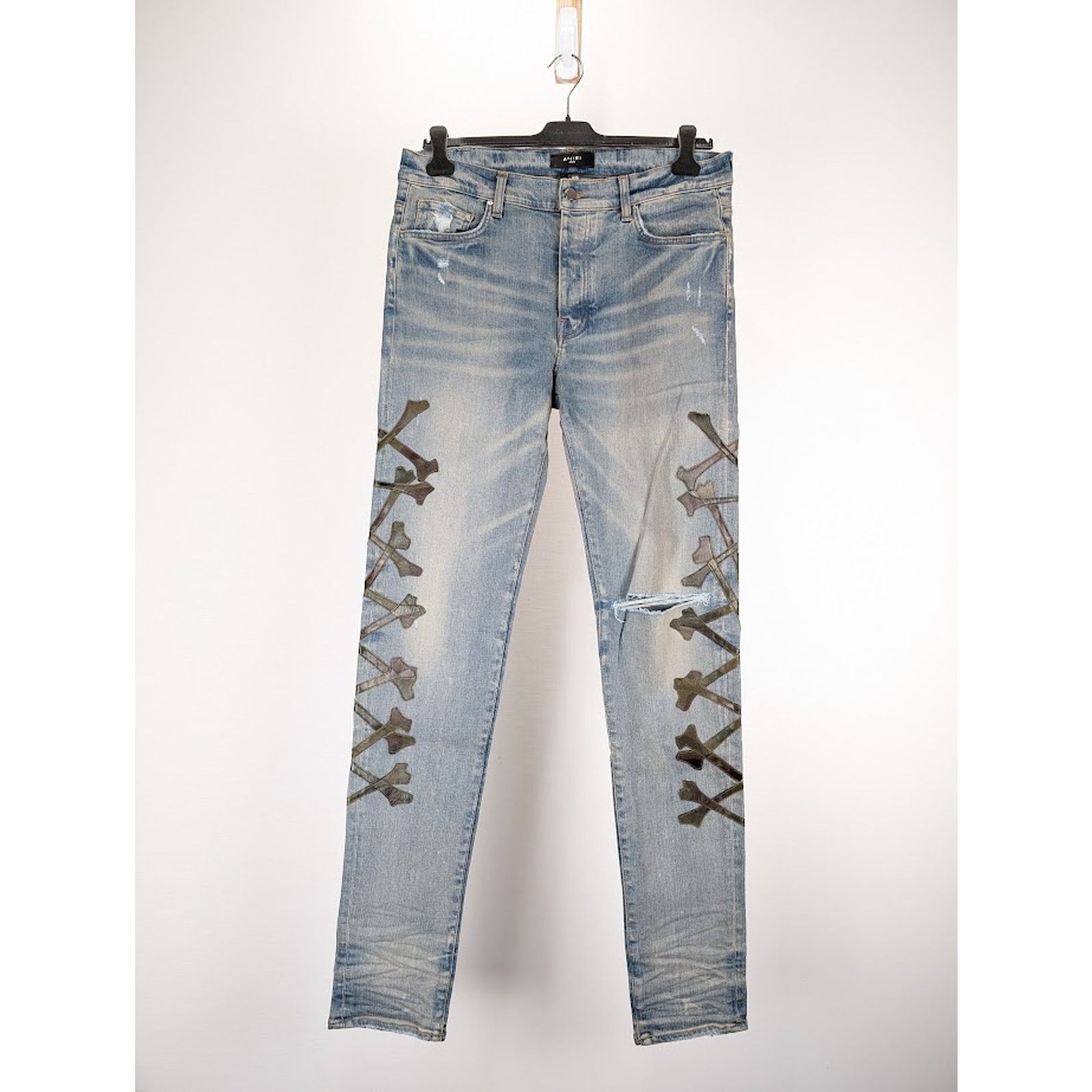 o1rshd1 Camo Bones Jeans in Clay Indigo 32