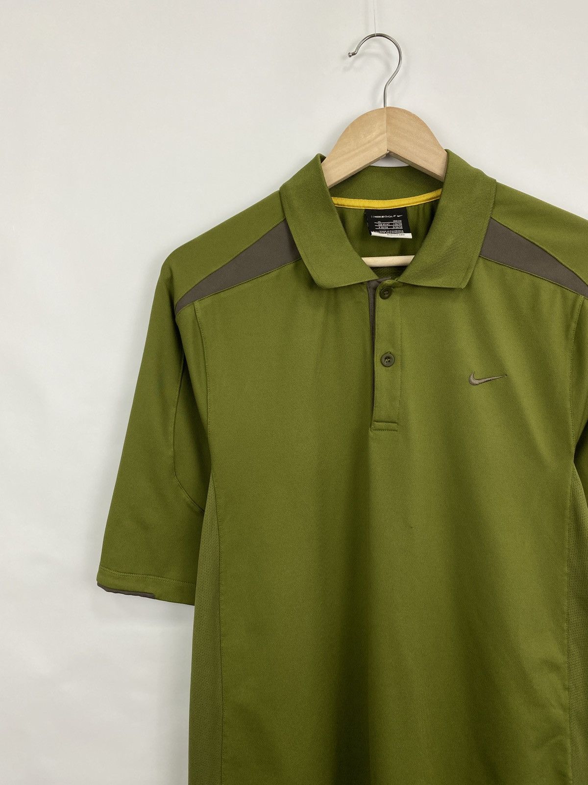 Nike × Tiger Woods Vintage Y2K Nike Golf Polo T-Shirt Rare Retro Hype Size US XL / EU 56 / 4 - 2 Thumbnail