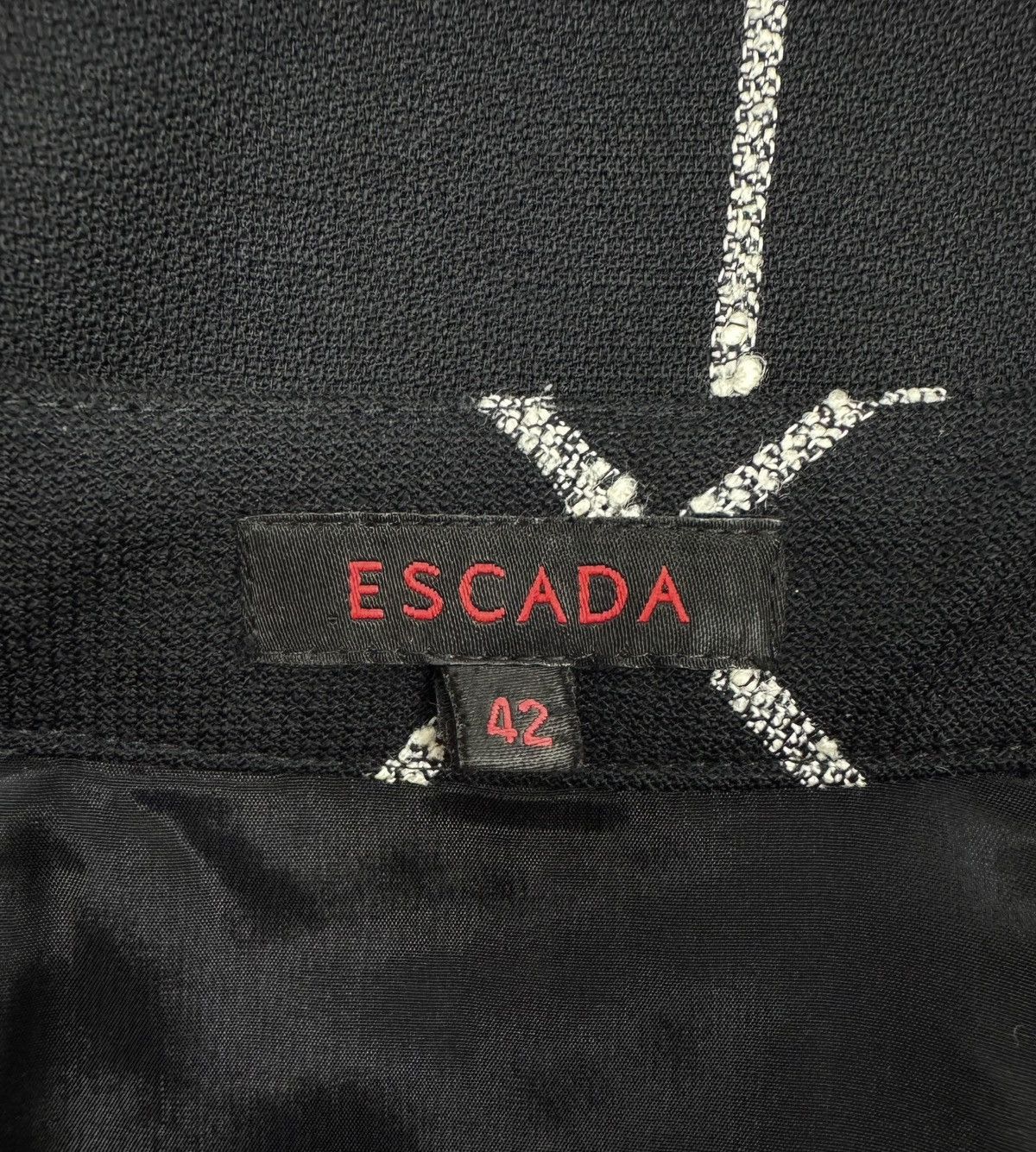 Escada Escada Wool Cashmere Pencil Skirt Check size DE42 IT48 Size 34" / US 12 / IT 48 - 10 Thumbnail