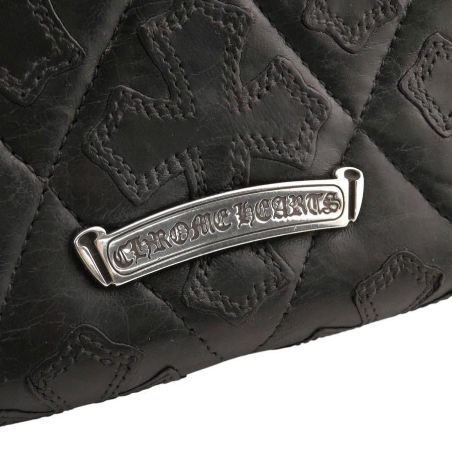 Chrome Hearts Chrome Hearts cemetery cross leather patch wallet Size ONE SIZE - 4 Thumbnail