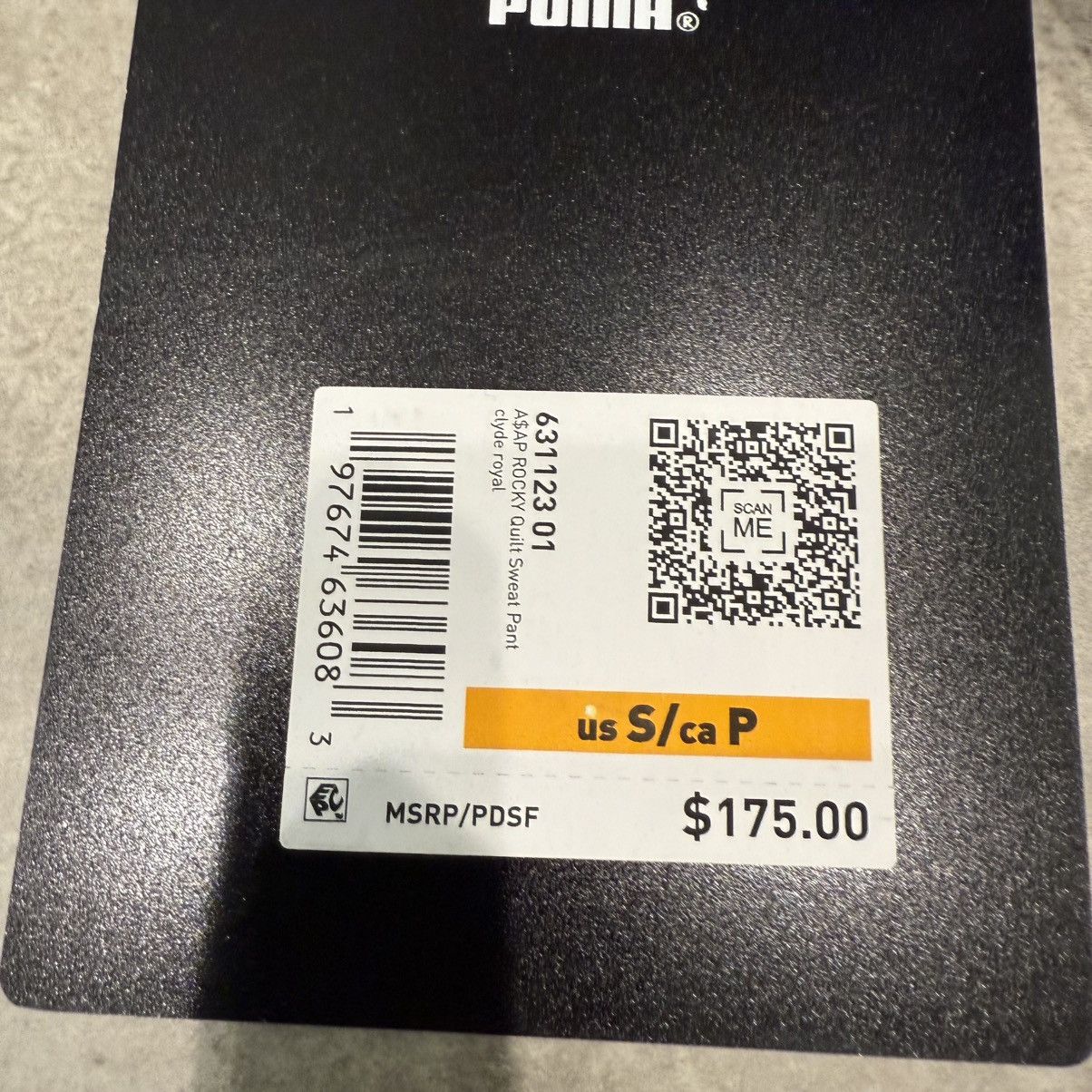 A$AP Rocky × Puma Puma x A$AP Rocky Quilted Sweat Shirt/Pants Size US S / EU 44-46 / 1 - 9 Thumbnail