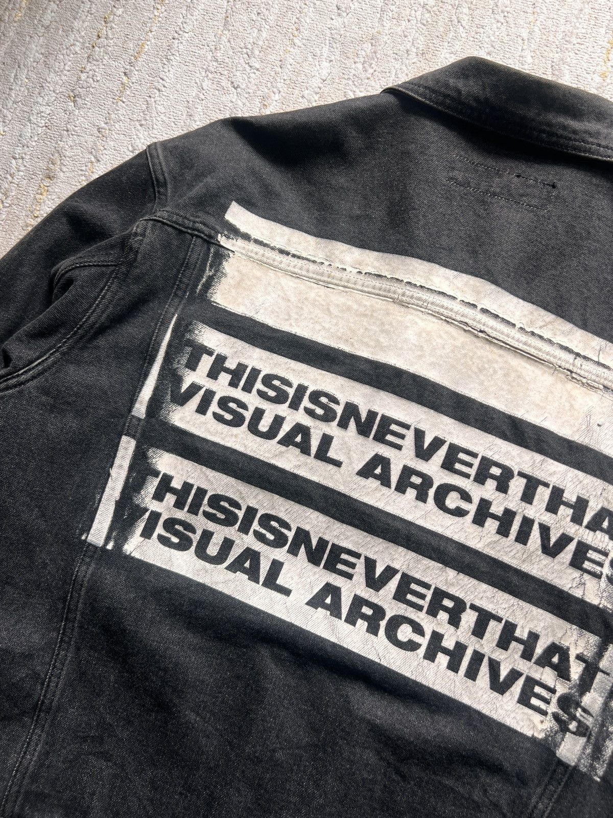 thisisneverthat Thisisneverthat Visual Archive Denim Jacket Size US M / EU 48-50 / 2 - 5 Thumbnail