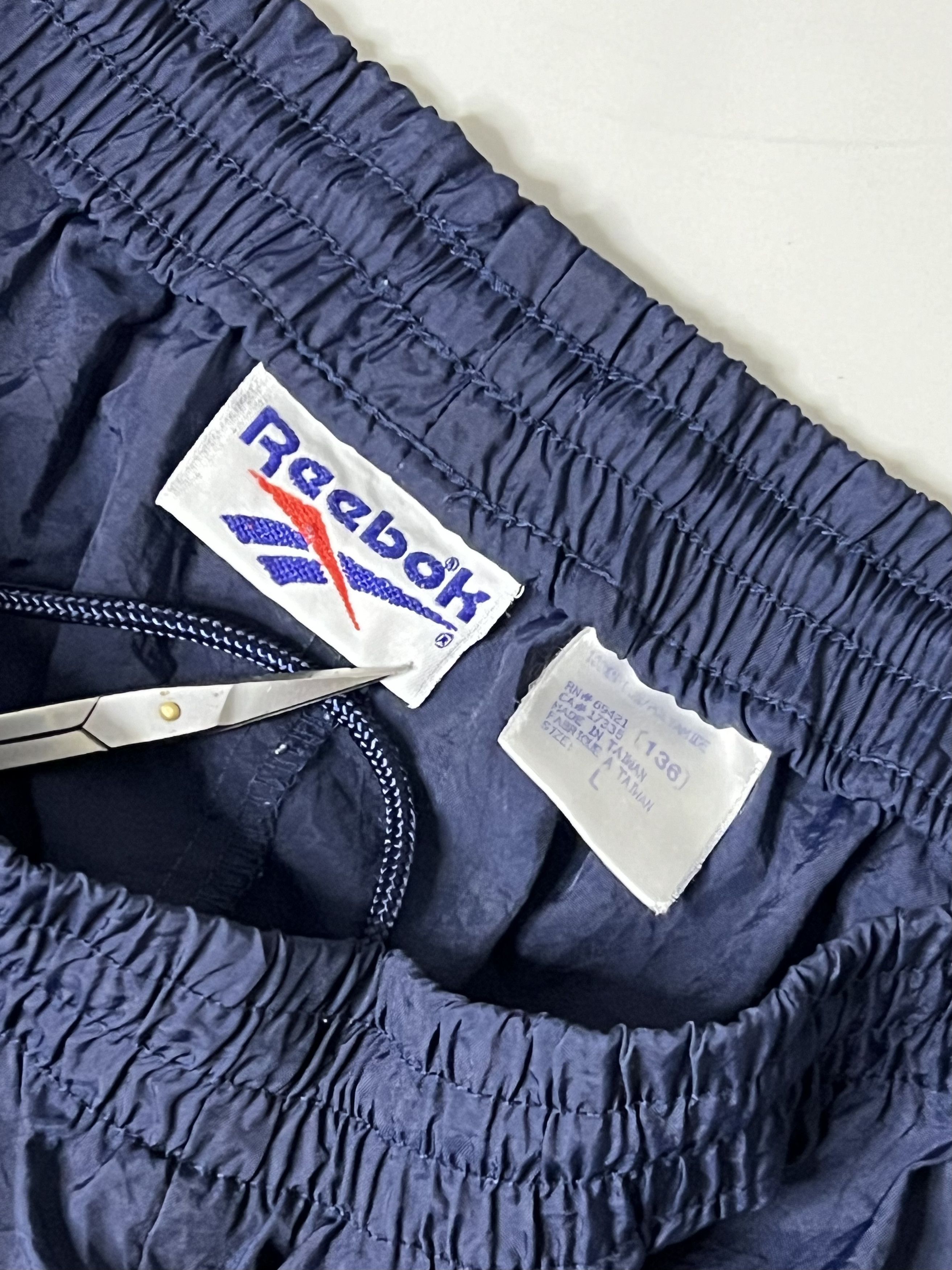 Reebok × Vintage Vintage 90s Reebok windbreaker nylon pants men’s Size US 34 / EU 50 - 4 Thumbnail