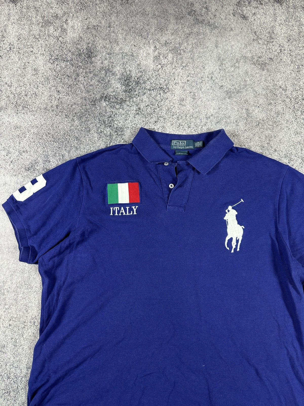 Polo Ralph Lauren Y2K Polo Ralph Lauren Rare Polo Big Logo 3 Italy XXL Rare Size US XXL / EU 58 / 5 - 2 Thumbnail