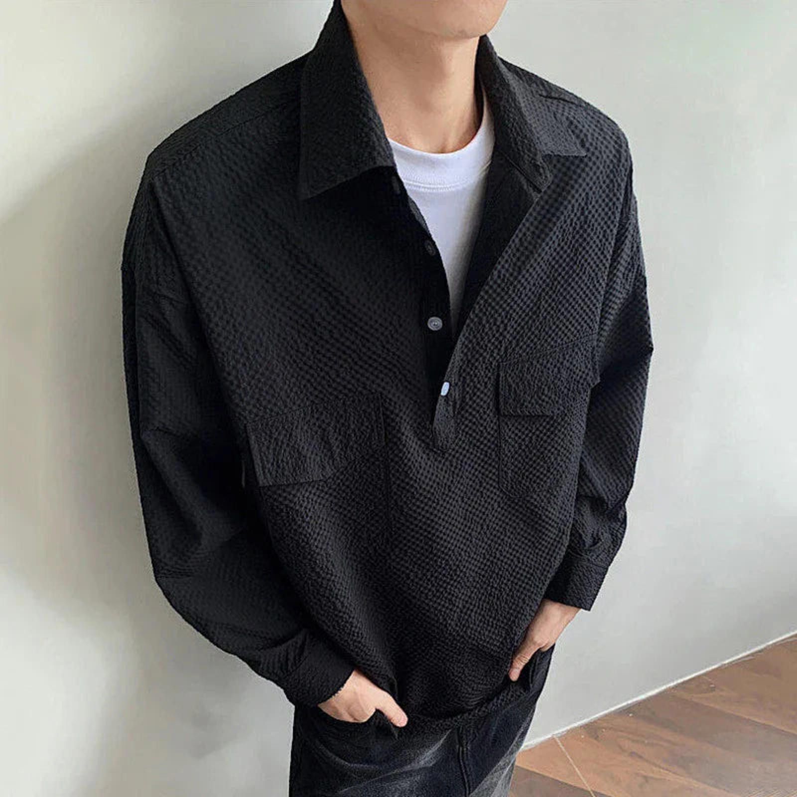 Other Textured Throwover Shirt Size US M / EU 48-50 / 2 - 1 Thumbnail