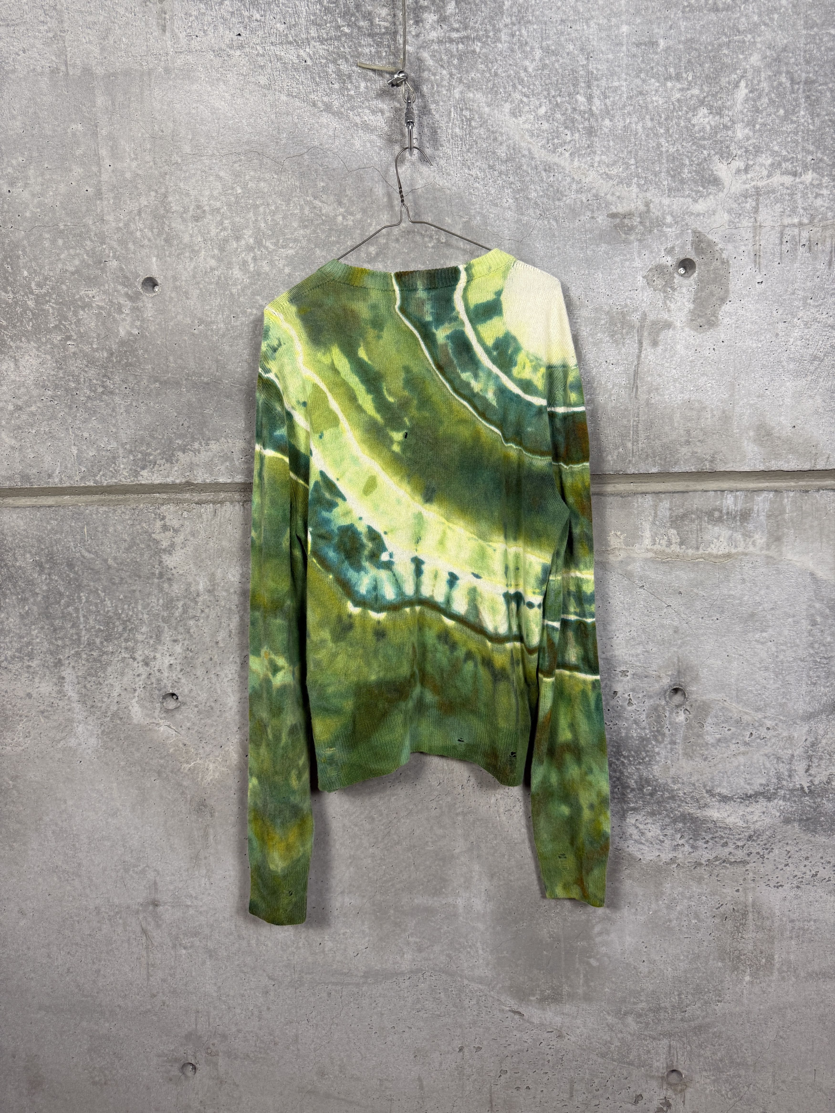 Amiri $1190 Amiri MA Logo Embroidered Tie-Dye Cashmere Sweater Size US M / EU 48-50 / 2 - 5 Thumbnail