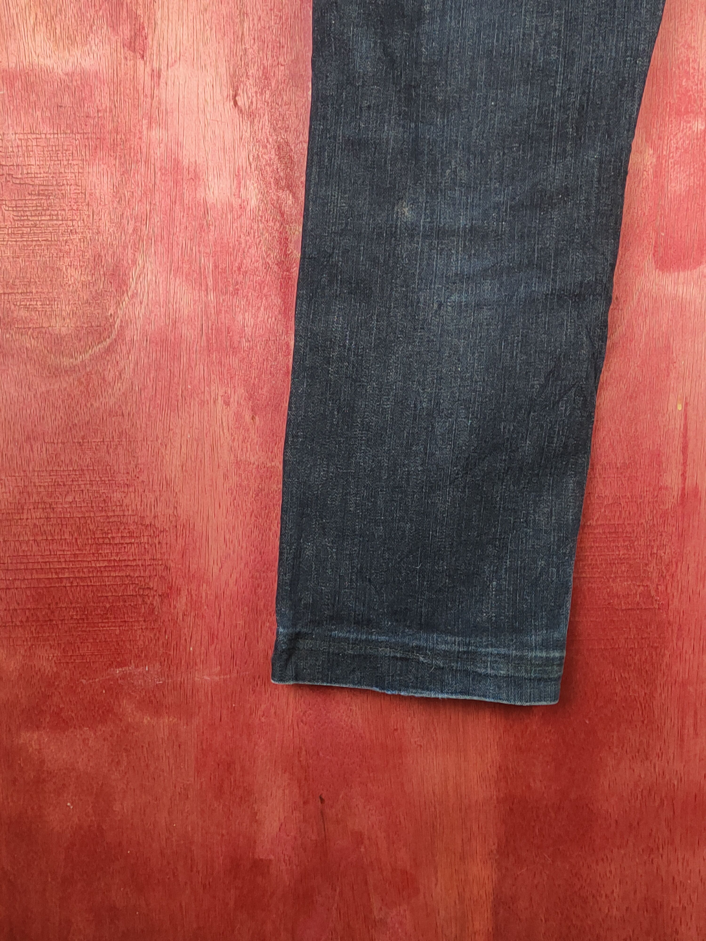 Japanese Brand Uniqlo Dark Blue Multipocket Denim#S1622 Size US 35 - 10 Thumbnail