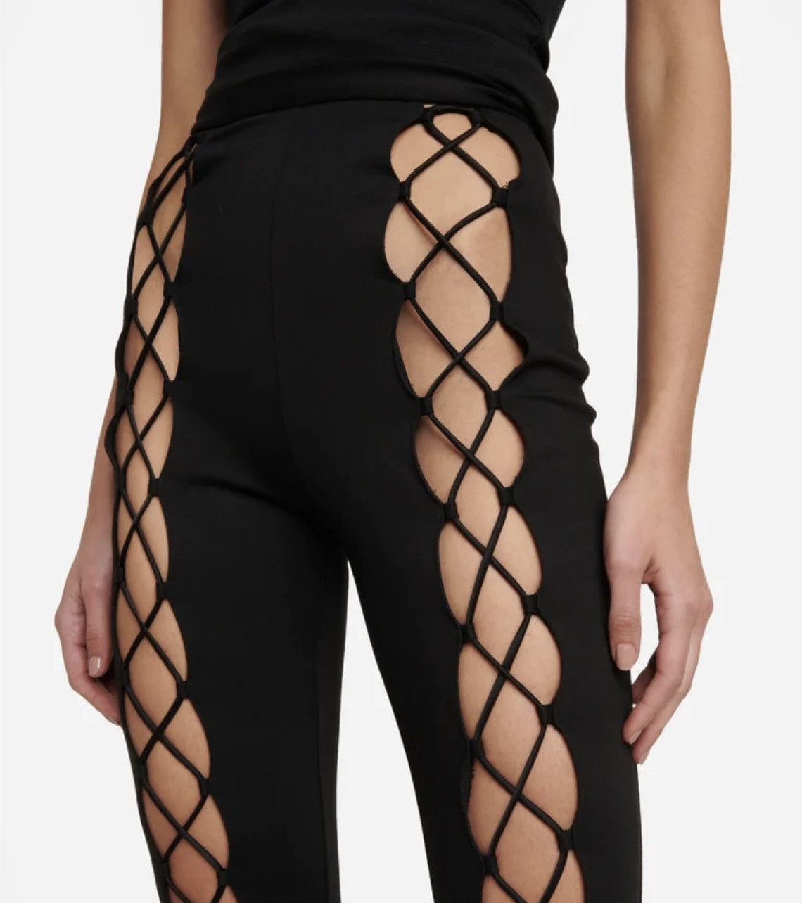 Other David Koma Womens Lace-up pants Size 27" / US 4 / IT 40 - 10 Thumbnail