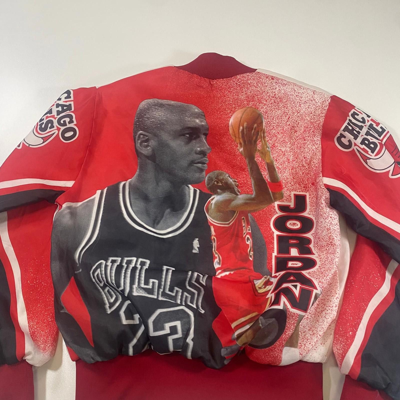Chalk Line 90s Chalk Line Michael Jordan Bulls Fanimation Jacket Size US XS / EU 42 / 0 - 5 Thumbnail