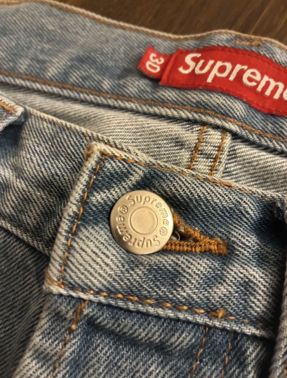 Supreme Supreme NY Indigo Denim Size US 30 / EU 46 - 3 Thumbnail