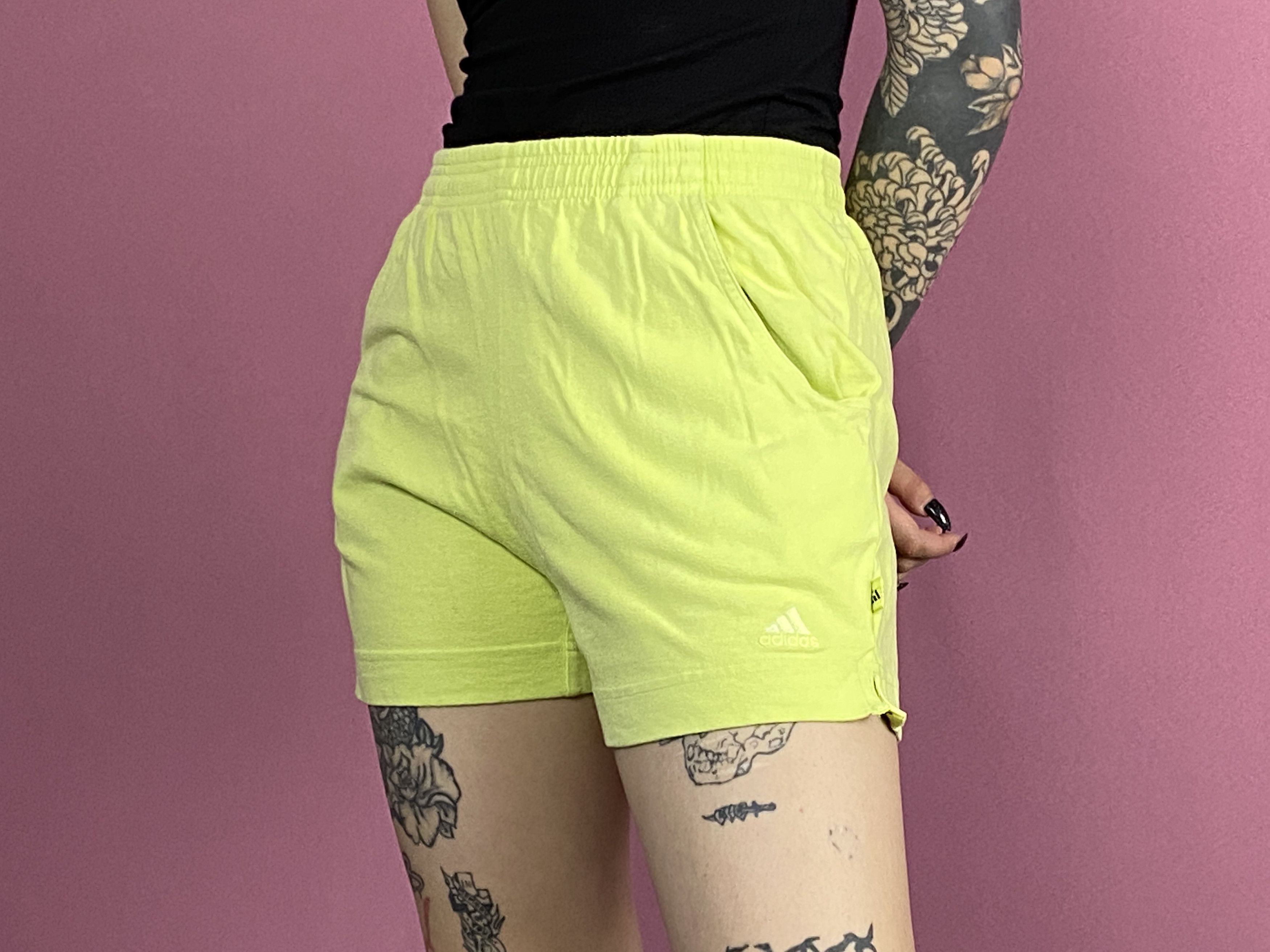 Adidas × Vintage 90s Adidas Vintage Women's Sweat Shorts - M Size 27" / US 4 / IT 40 - 1 Thumbnail